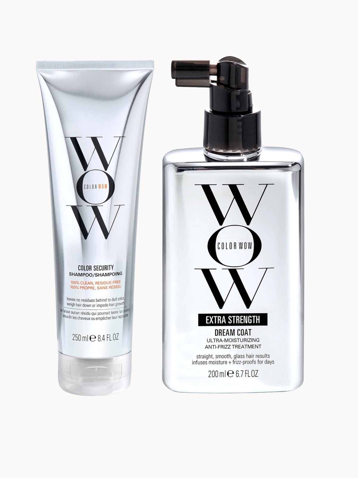 Color Wow Color Security Shampoo & Extra Strength Dream Coat