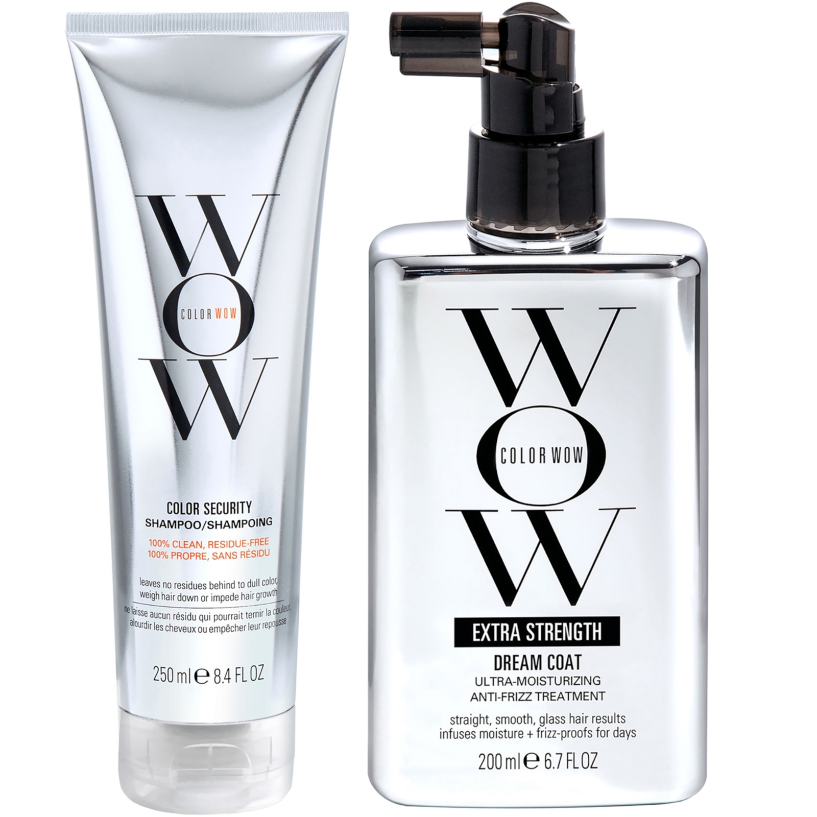 Color Wow Color Security Shampoo & Extra Strength Dream Coat
