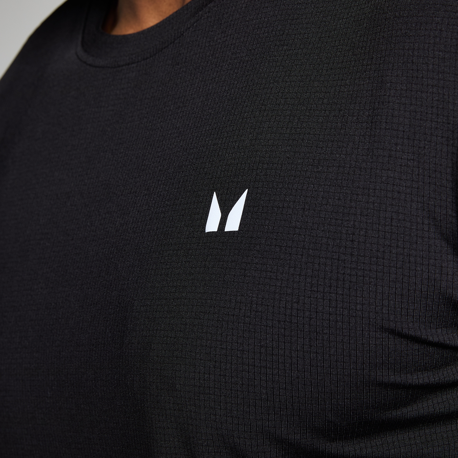 Thumbnail - MP Herren Active Gitter-T-Shirt – Schwarz - XL