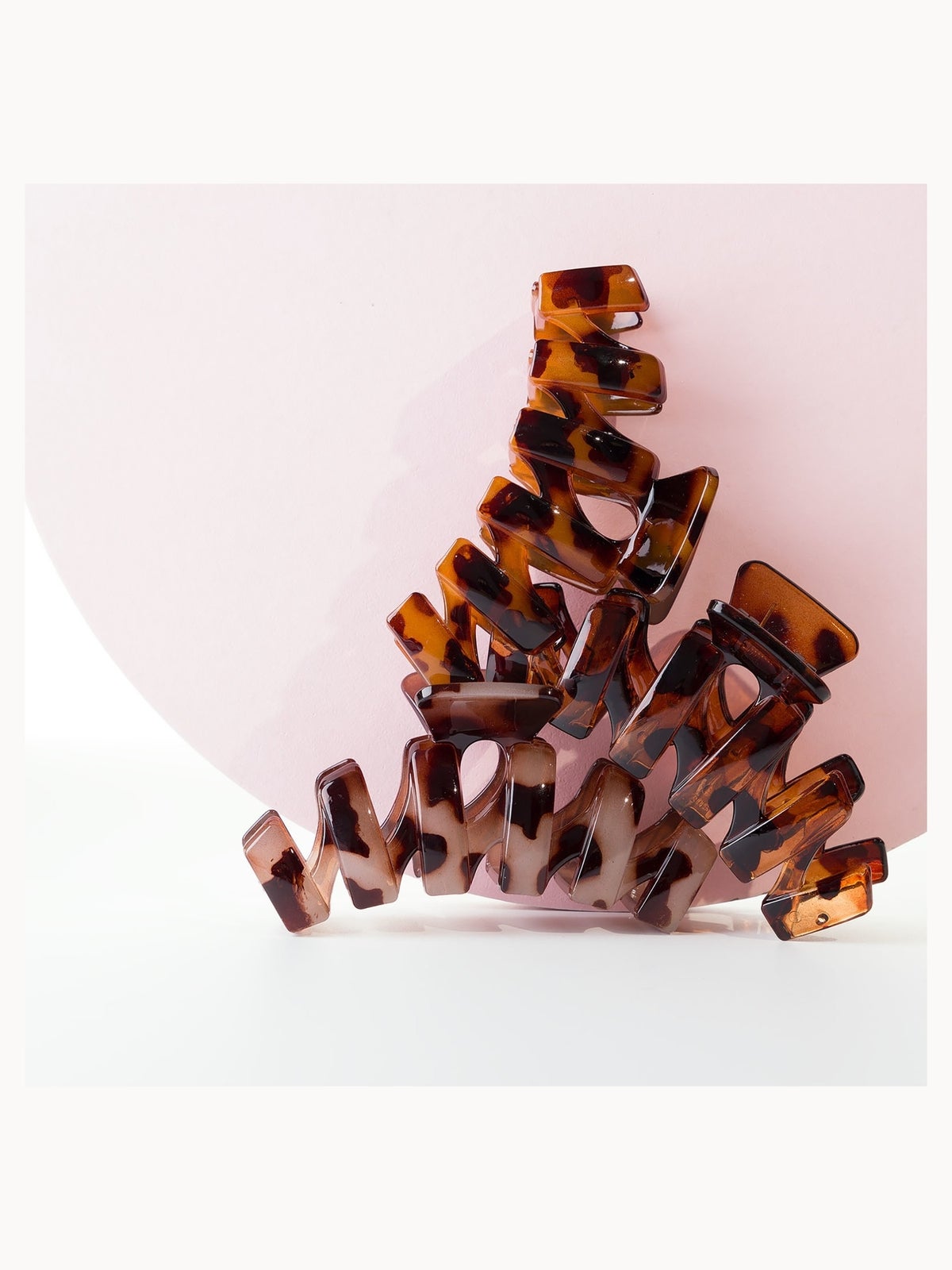 brushworks Tortoiseshell Claw Clips - 3 Pack 3