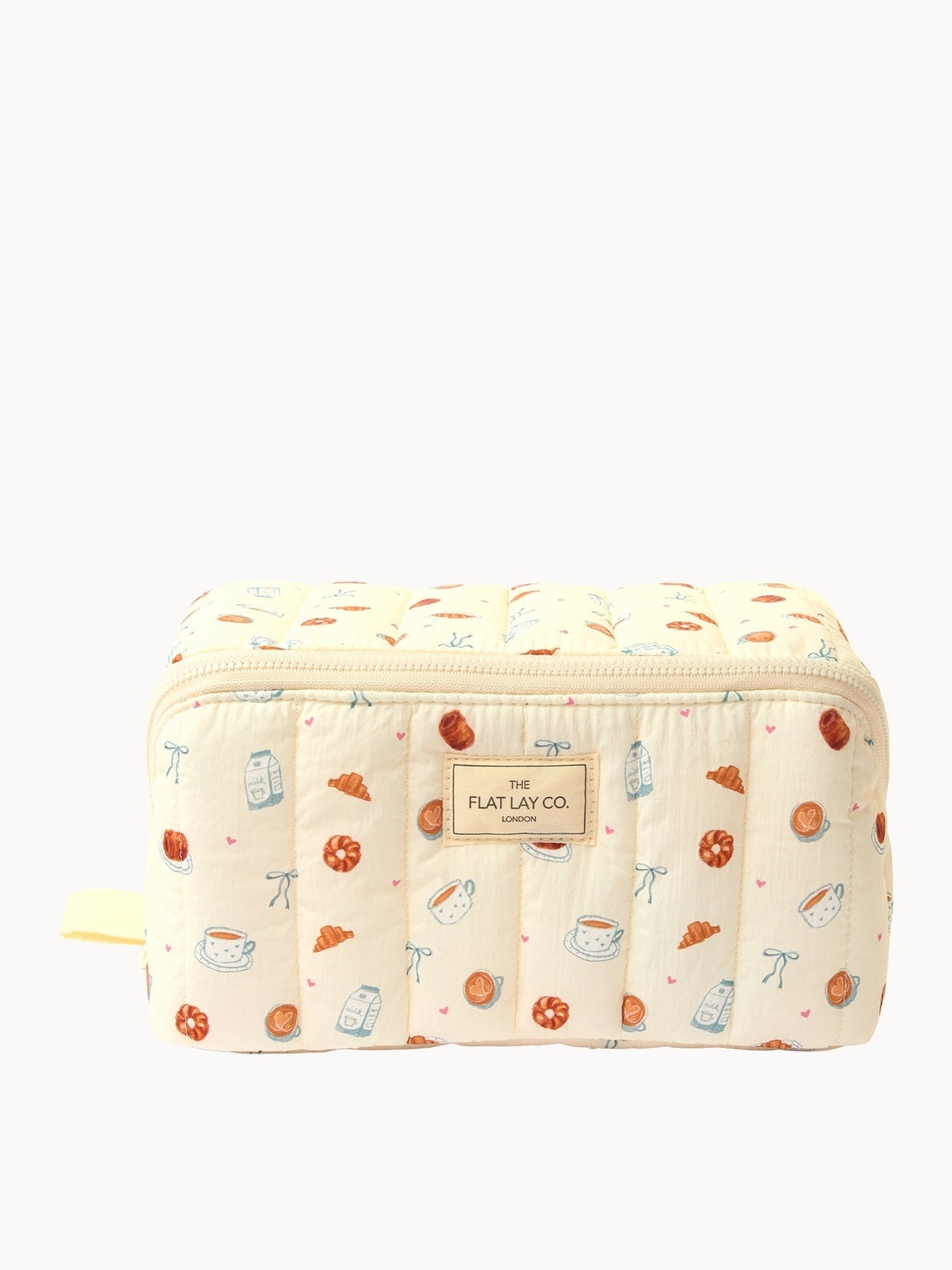 The Flat Lay Co. Marshmallow Flat Lay Makeup Box Bag - Patisserie