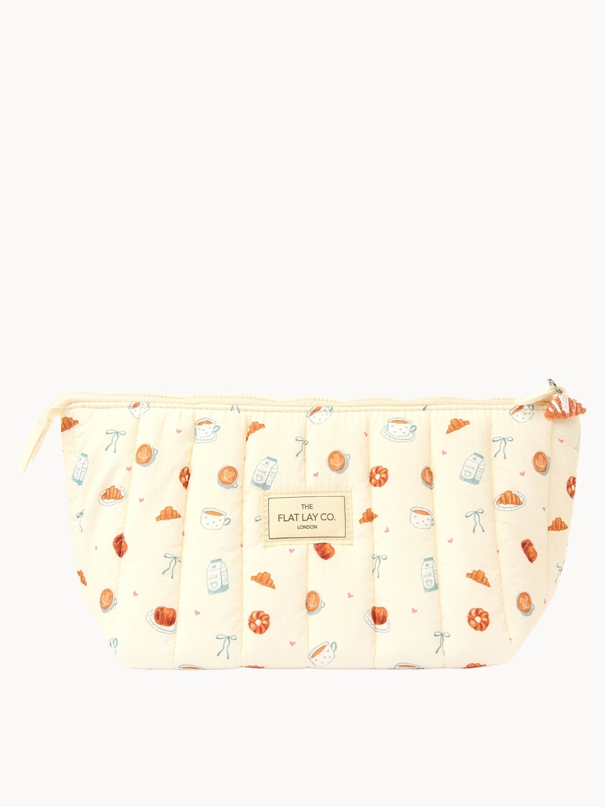 The Flat Lay Co. Marshmallow Essential Makeup Pouch - Patisserie