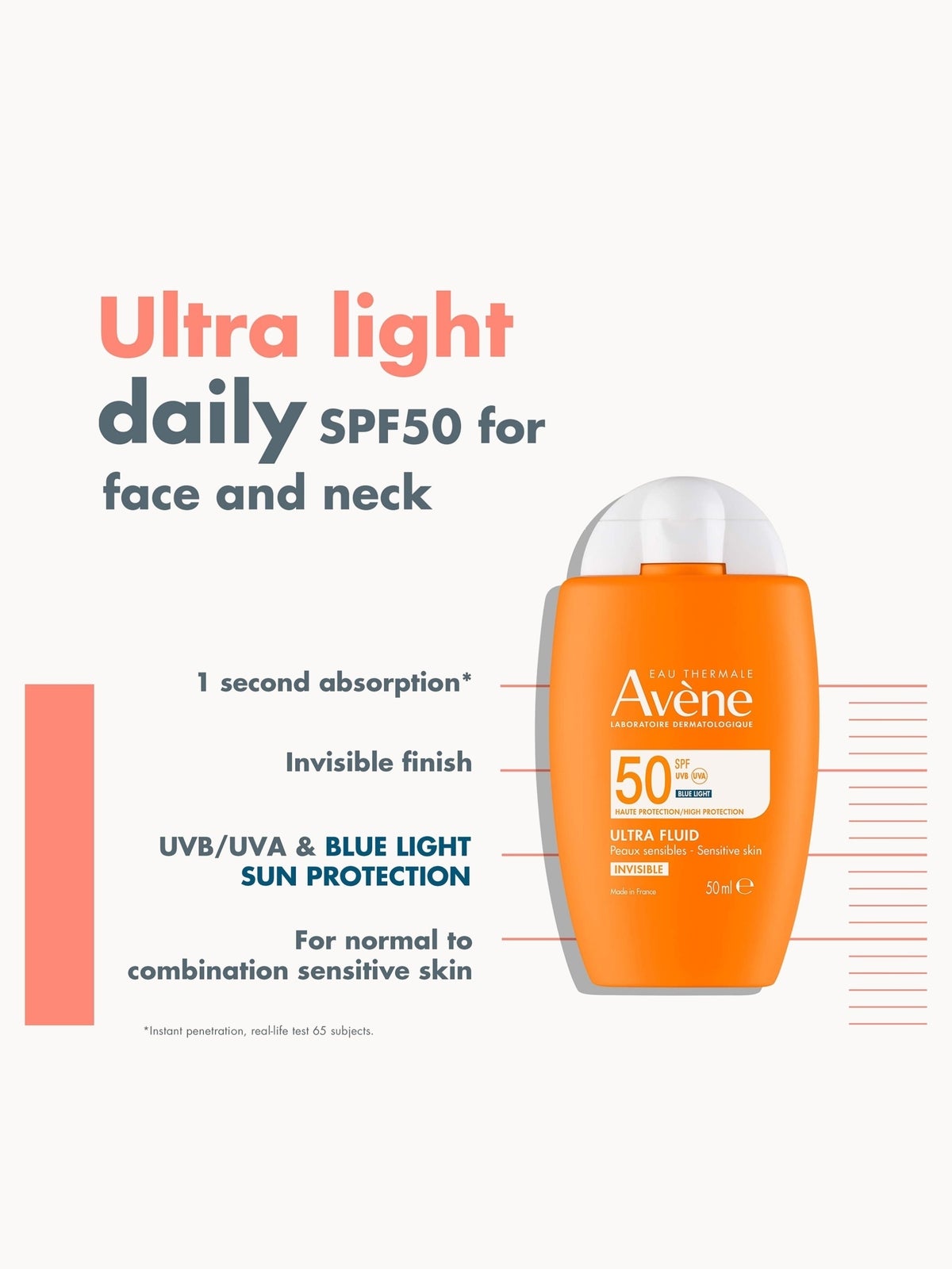 Avène Fluid Invisible and Sun Cream Bundle 3