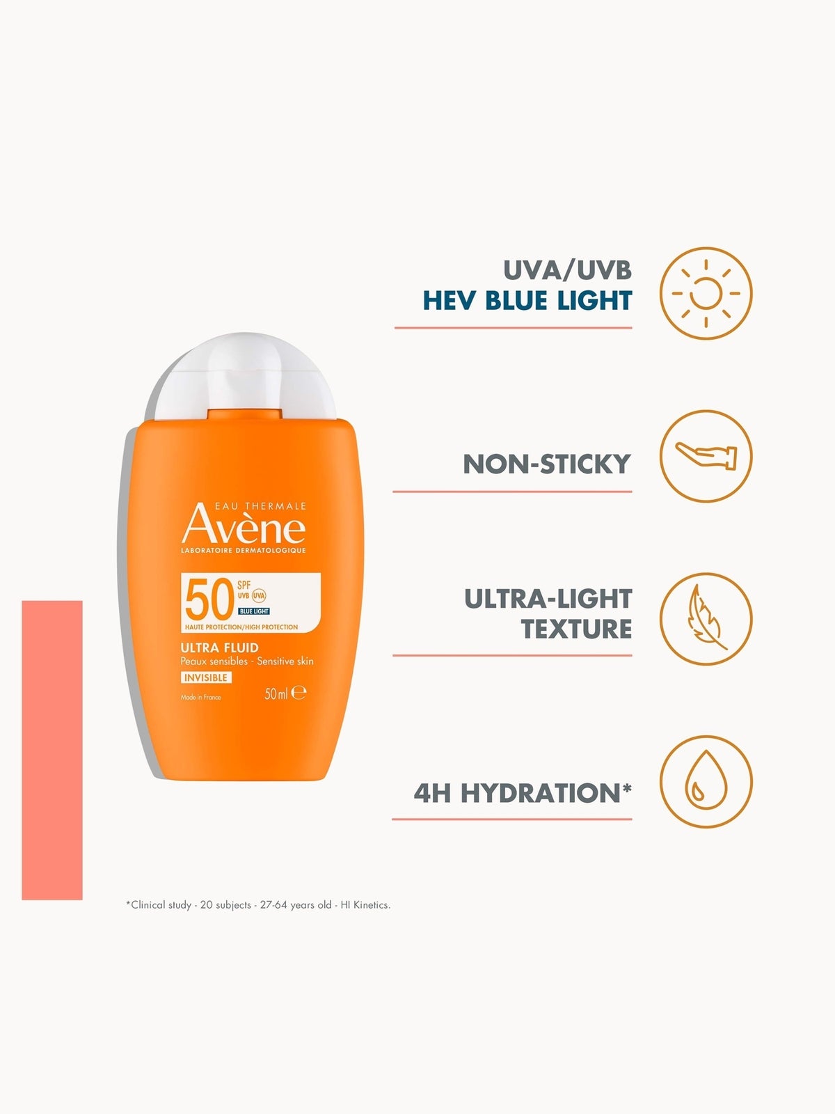 Avène Fluid Invisible and Sun Cream Bundle 4