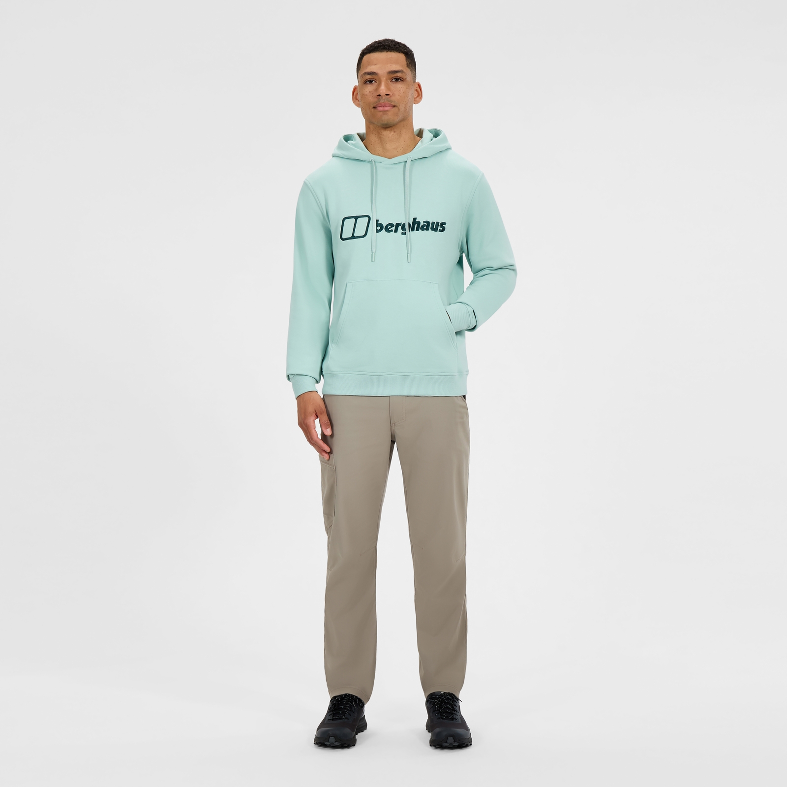 Image of Men's Logo Hoody Light - Green