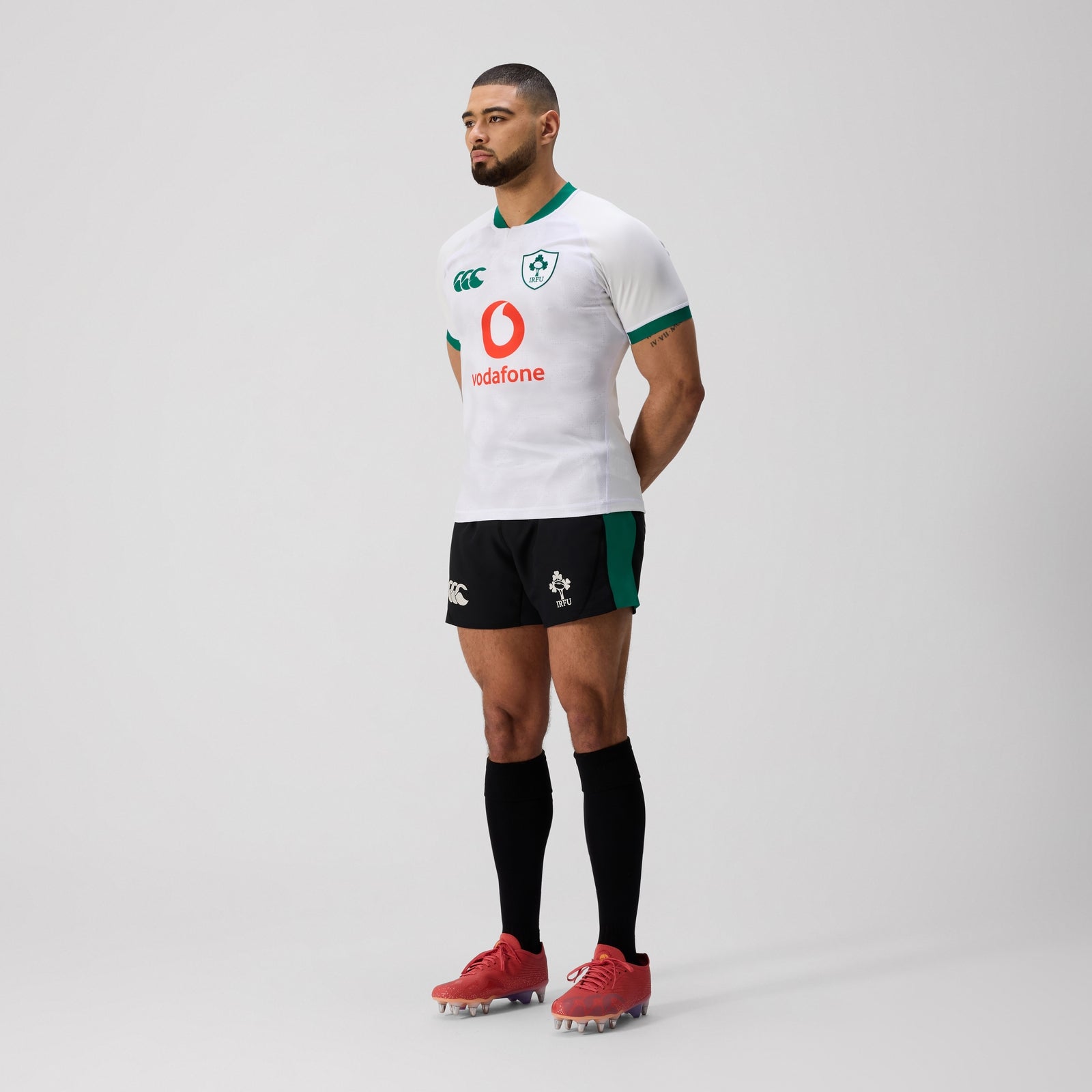 Mens Ireland Alternative Match Shorts Black/Green
