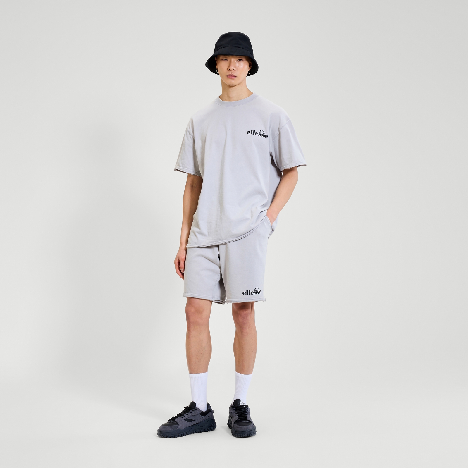 Image of Men's Trevor Fleece short Grey