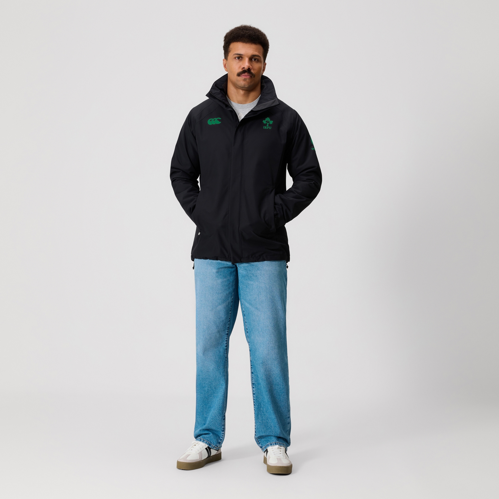 Mens Ireland Water Resistant Insulated Jacket Black