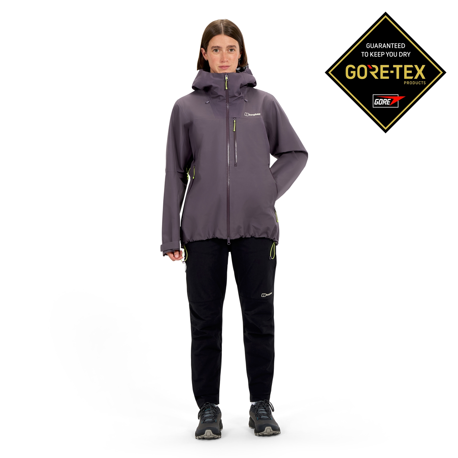 Image of Women's Ridge-Seeker Waterproof Jacket - Purple