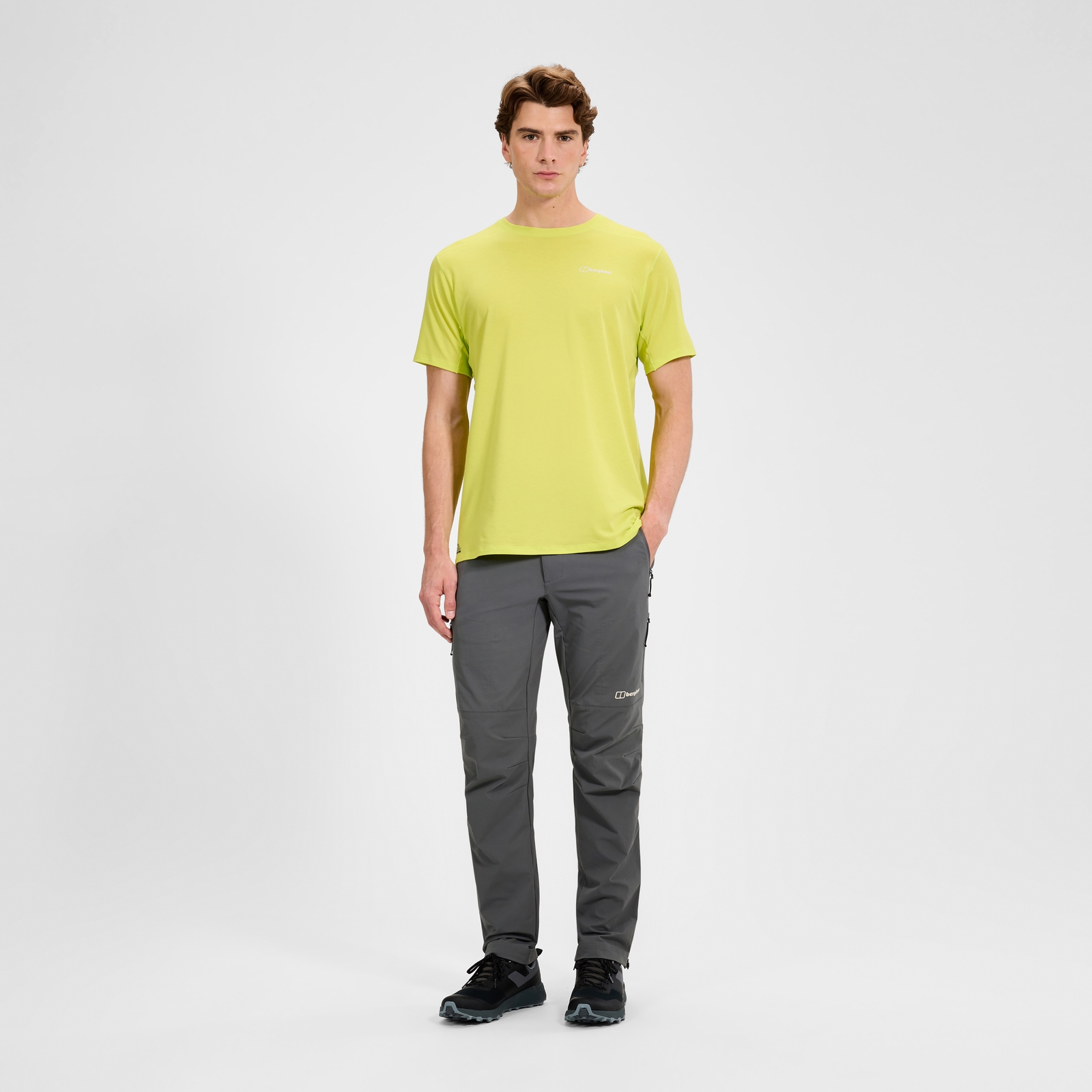 Image of Men's Delta Short Sleeves Tech Tee - Yellow