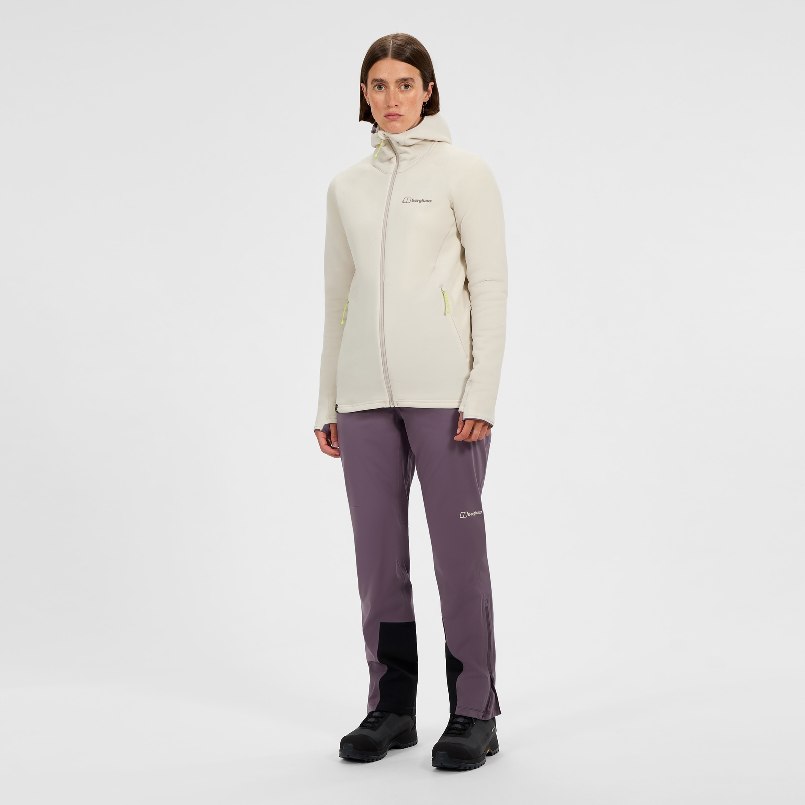 Image of Women's Kinetic Powerstretch Hoody - Grey