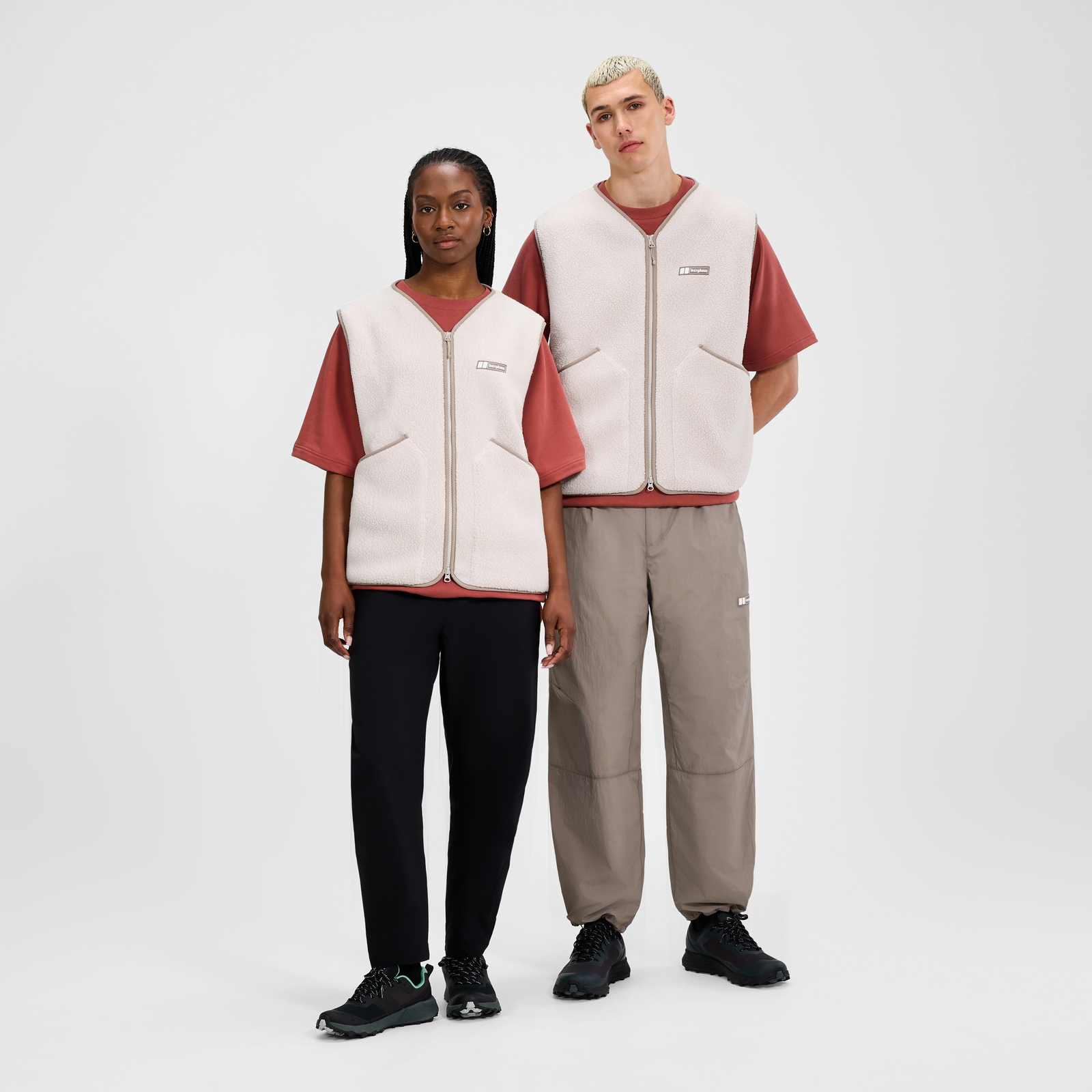 Image of Unisex Volcanism Vest - Grey