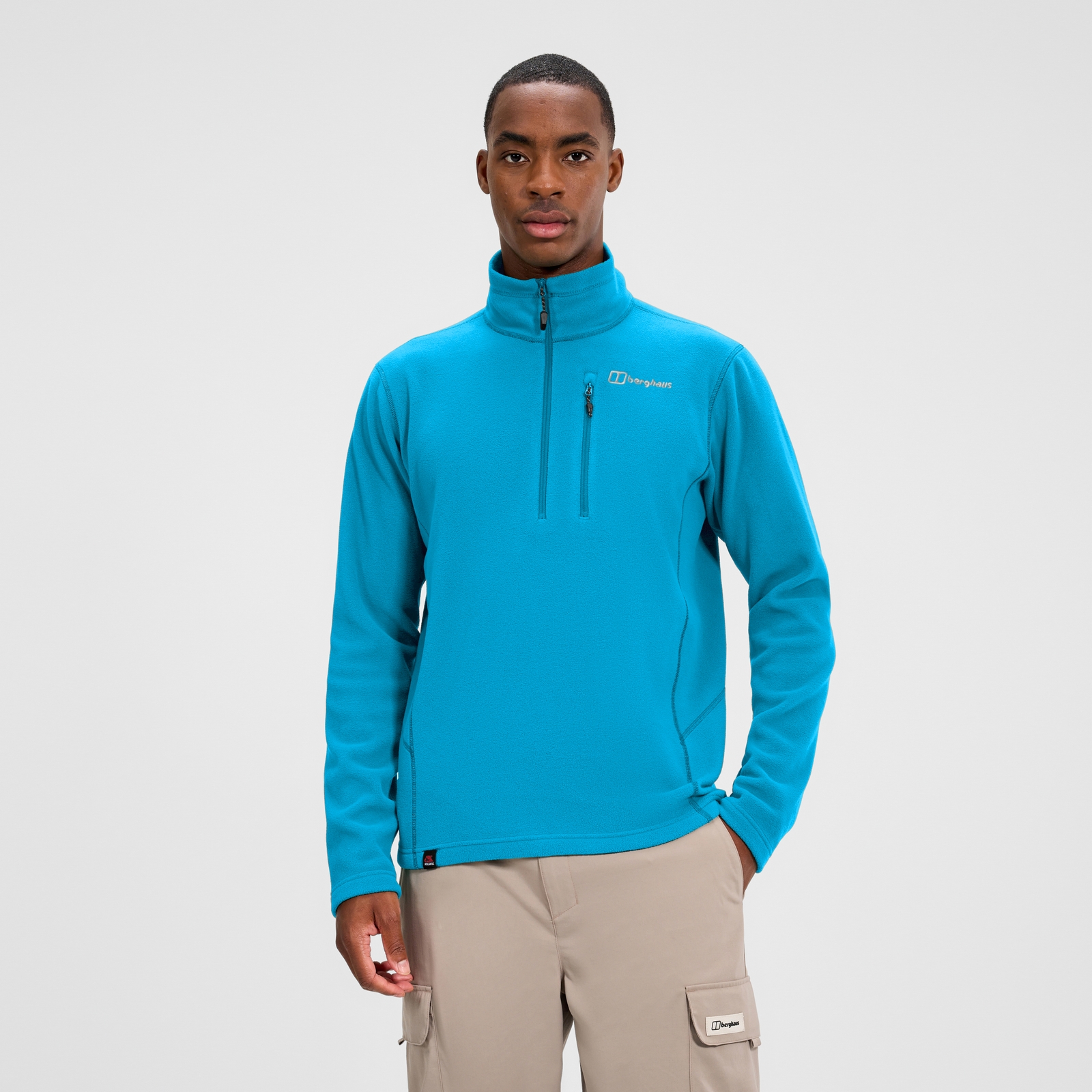 Men's Prism Micro Half Zip Polartec Fleece  - Blue