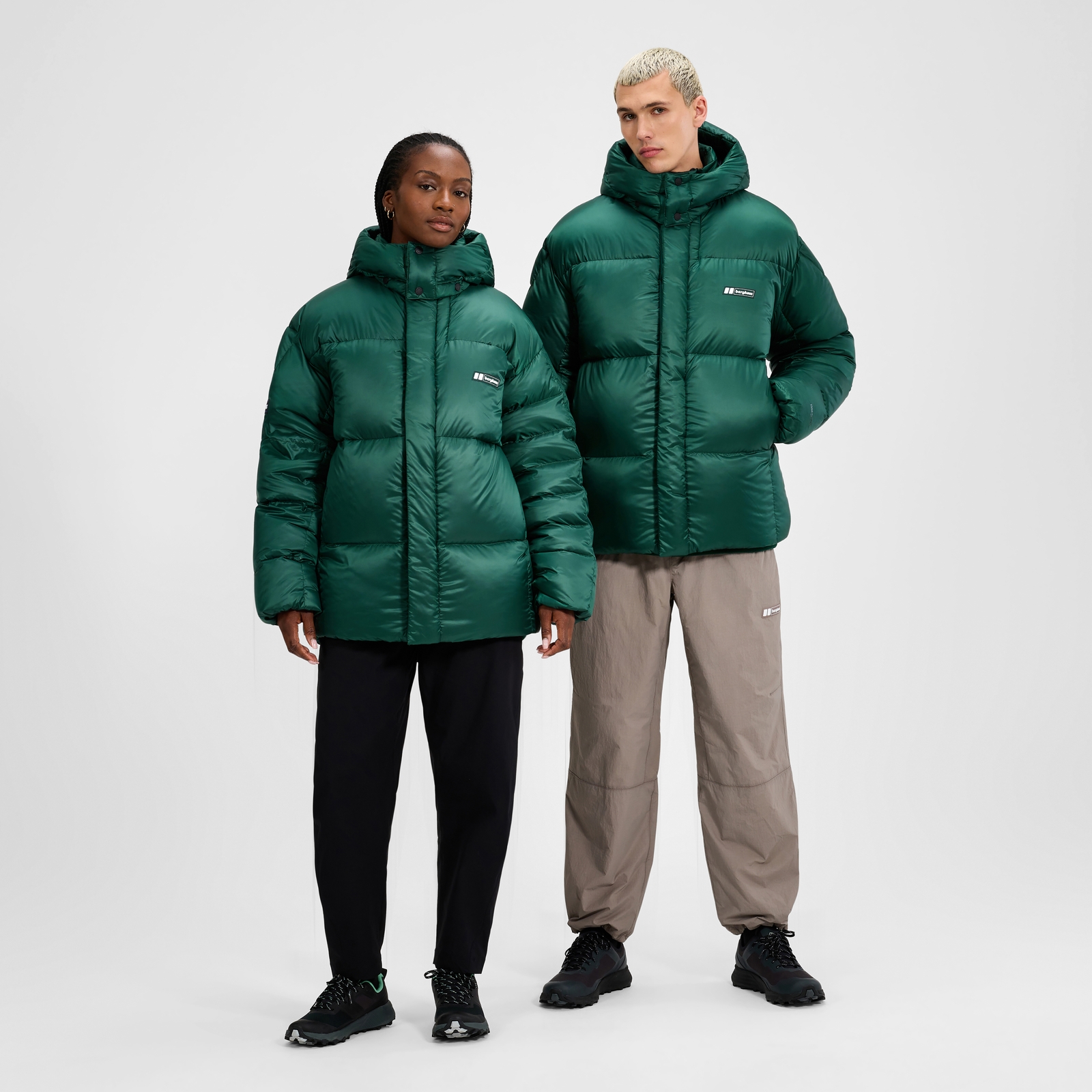 Unisex Volcanism Down Jacket - Green