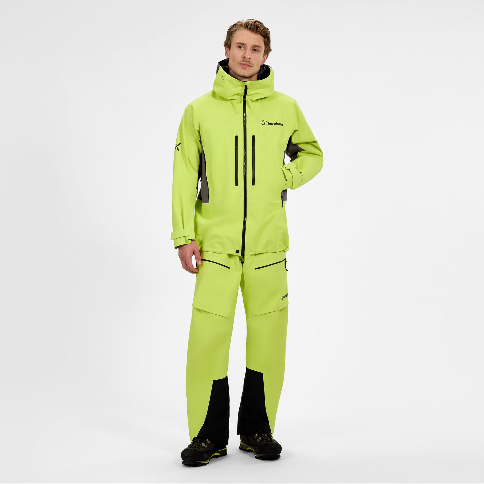 Men's Extrem Vanguard Gore-Tex Jacket - Yellow/Purple