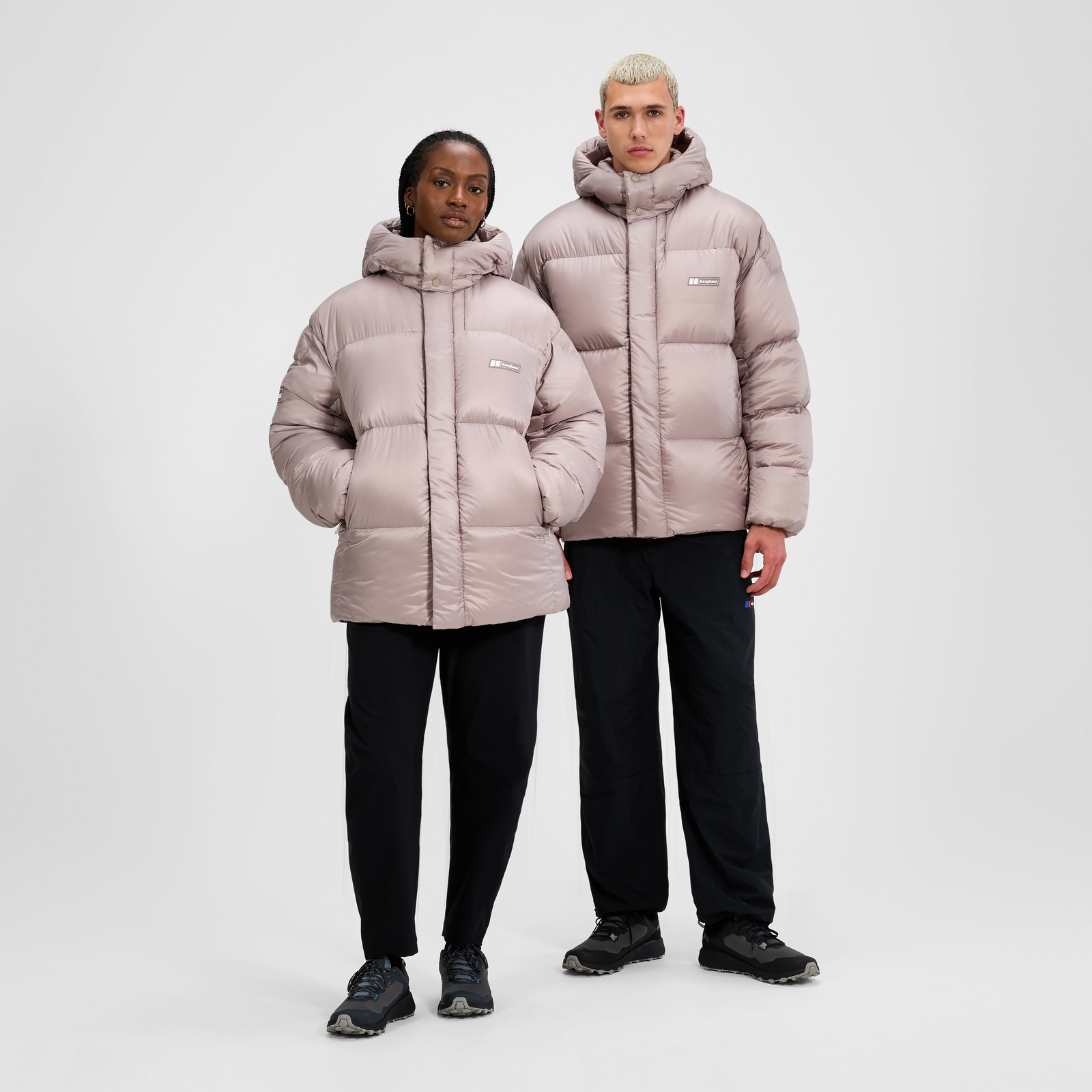 Unisex Volcanism Down Jacket - Grey