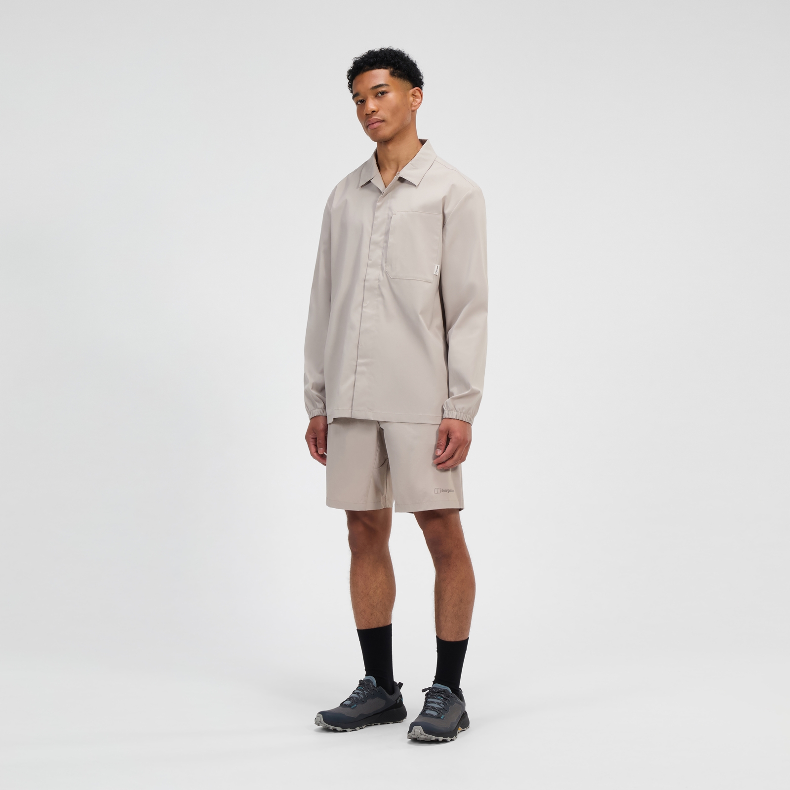 Men's  Explorer LS Overshirt - Grey