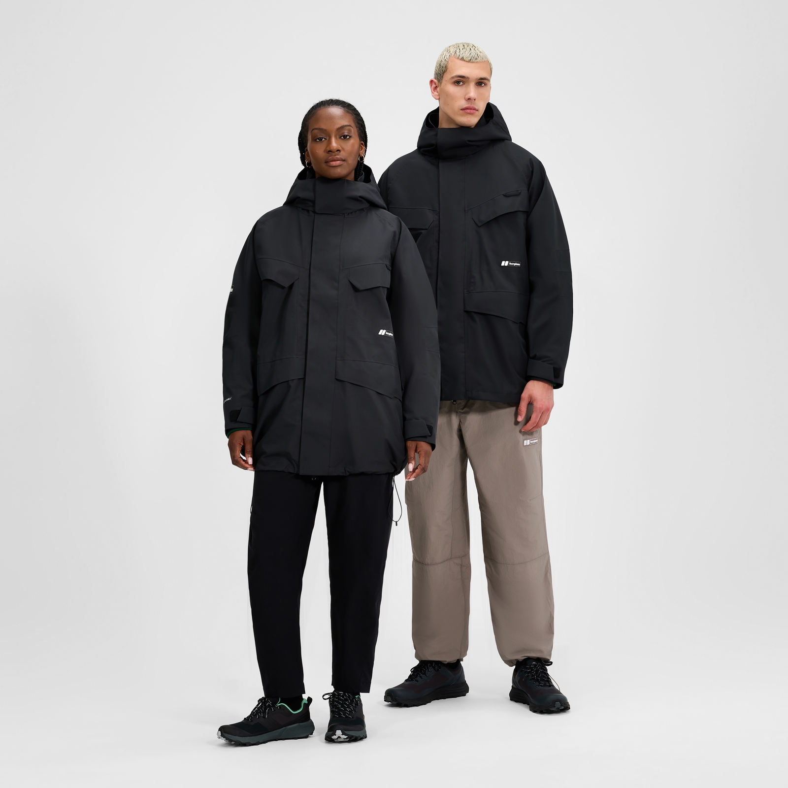 Image of Unisex Volcanism Parka - Black