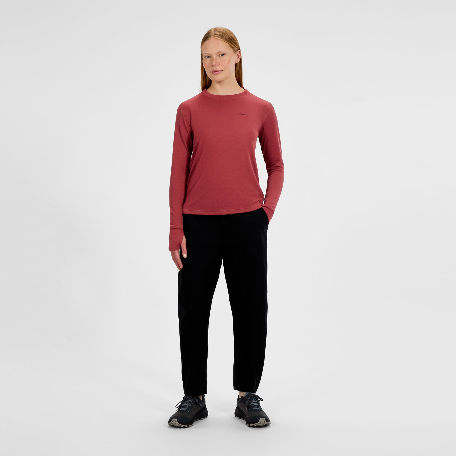Women's Ivyhill Crew jumper - Red