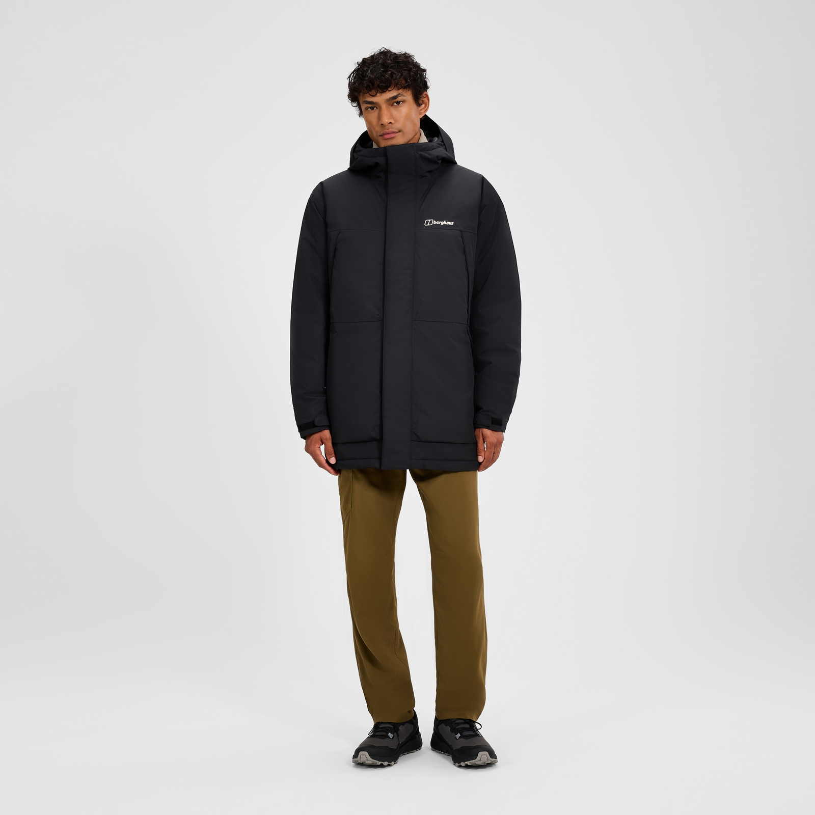 Image of Men's Wansbeck Insulated Parka - Black