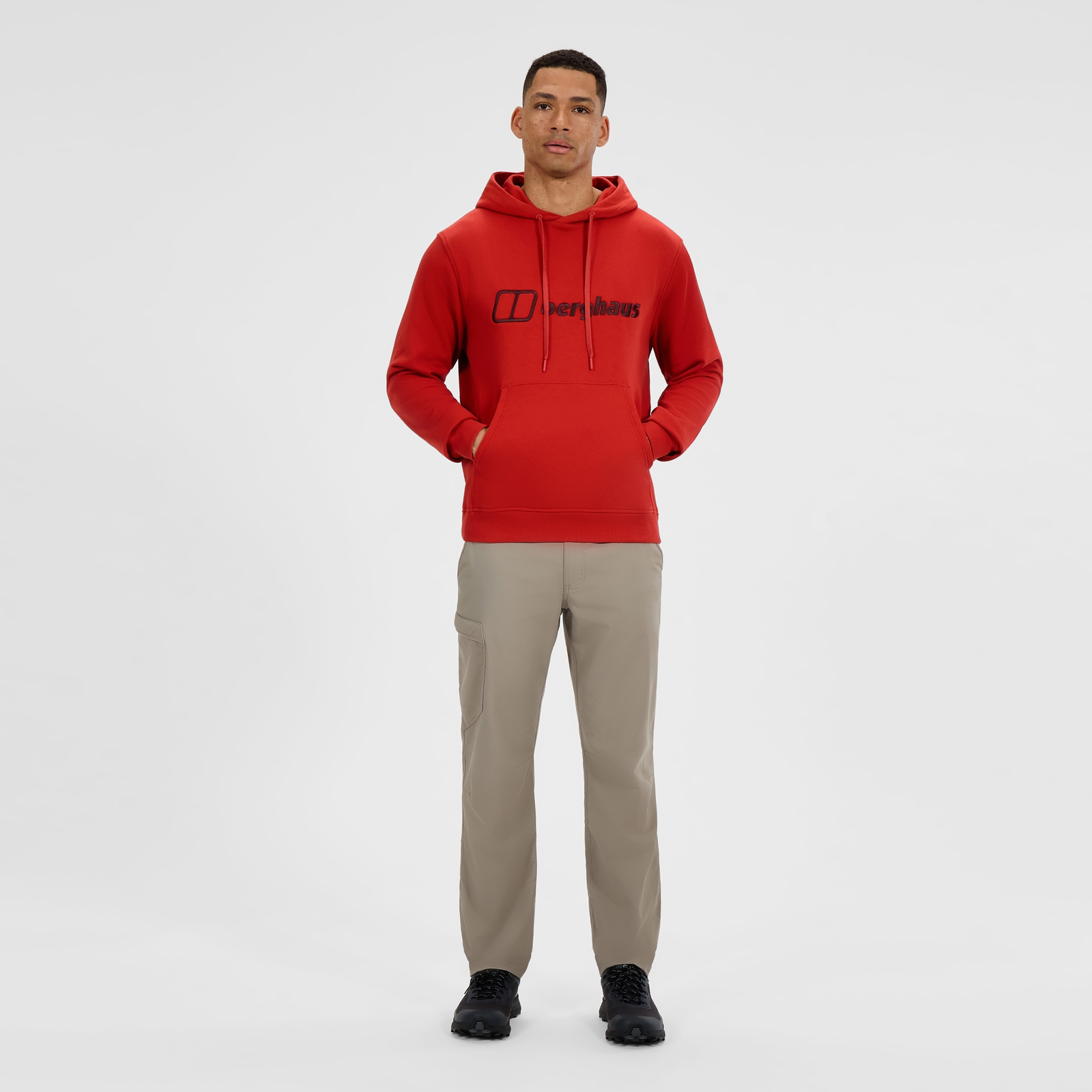 Image of Men's Logo Hoody Light - Orange