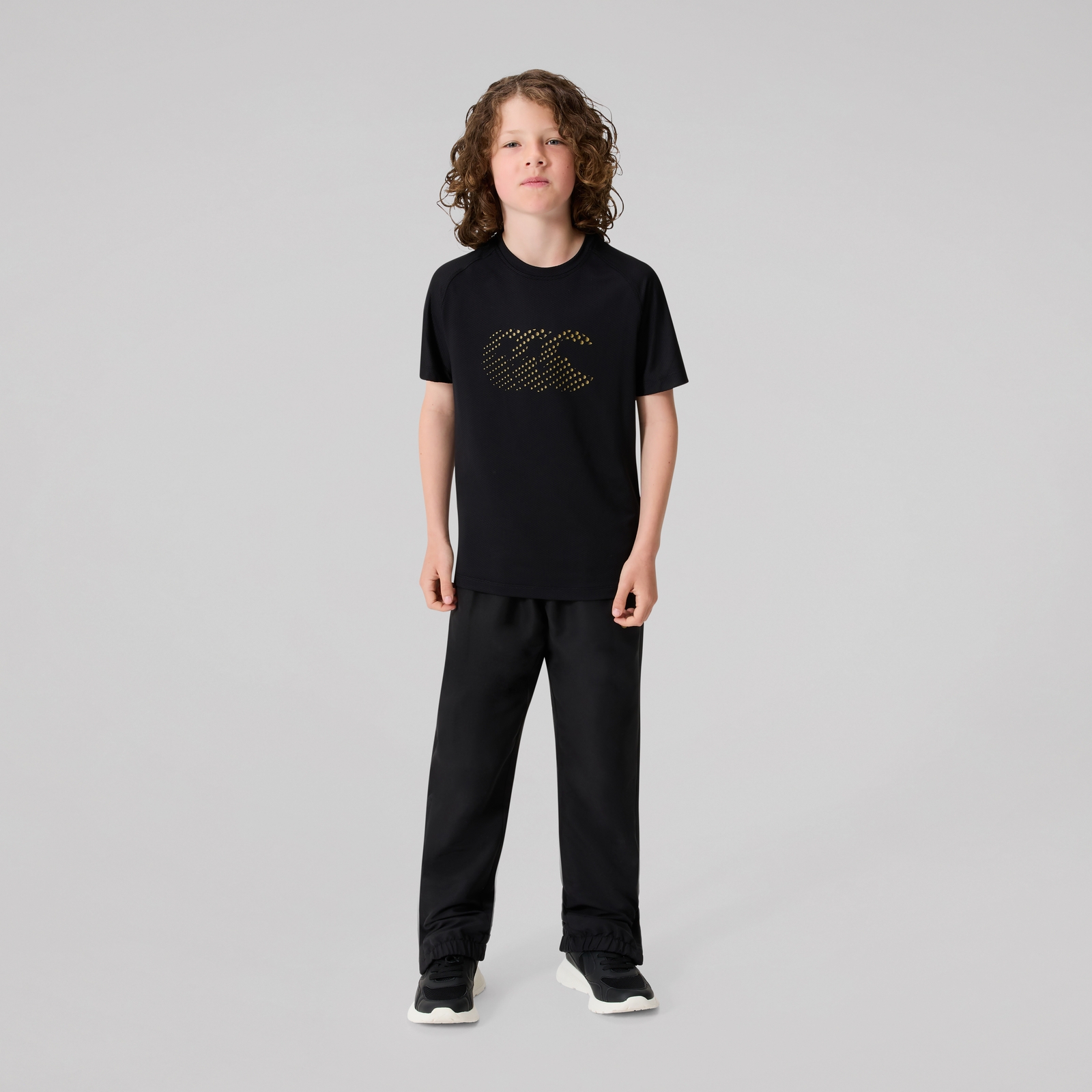 Kids Tempo+ Training T-Shirt Black