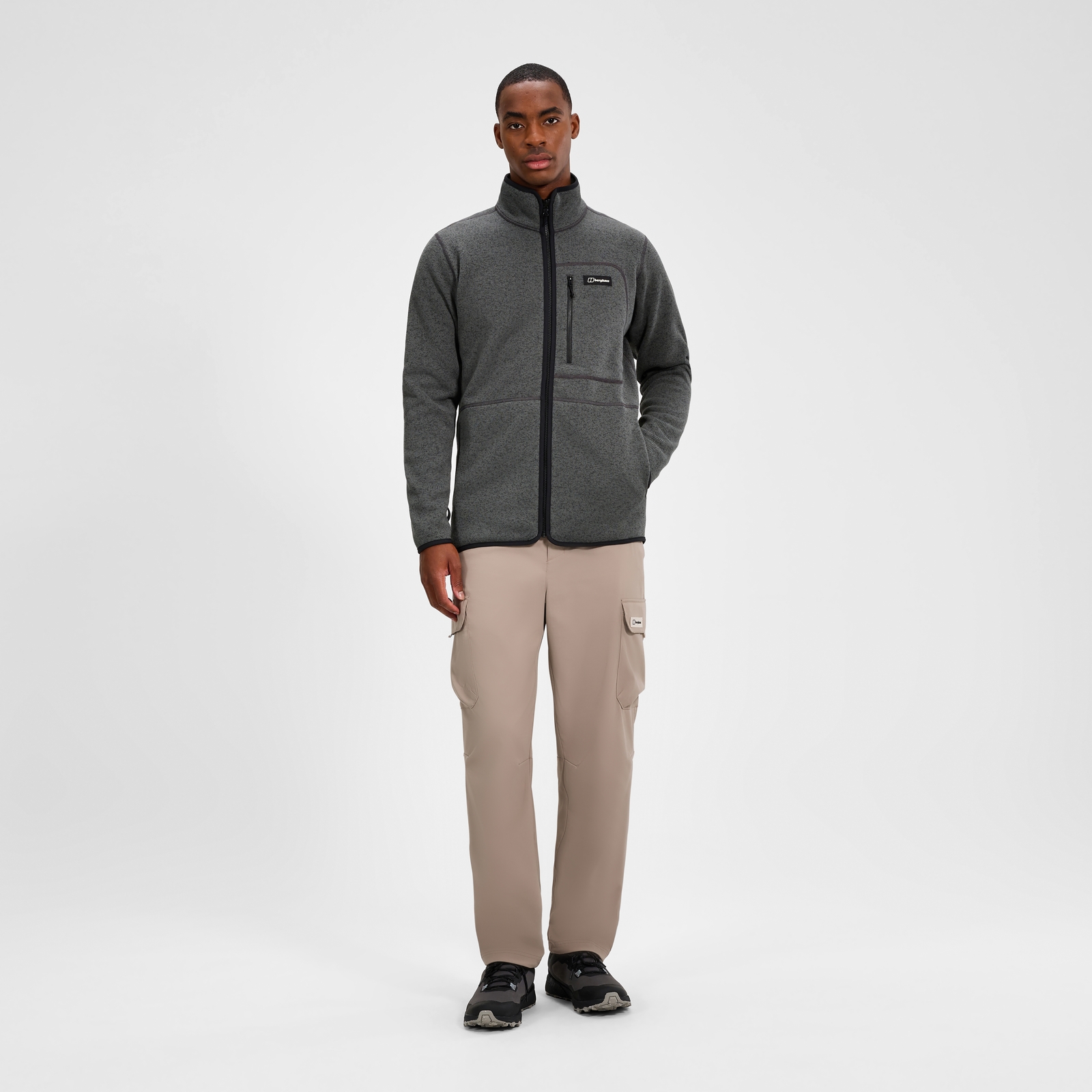 Men's Asterby Interactive Jacket - Black/Grey