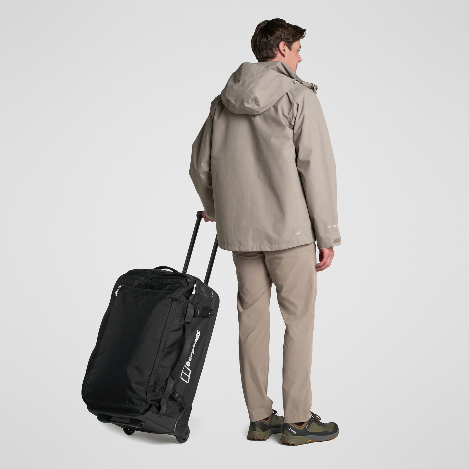 Unisex Xodus 100L Wheeled Bag - Black