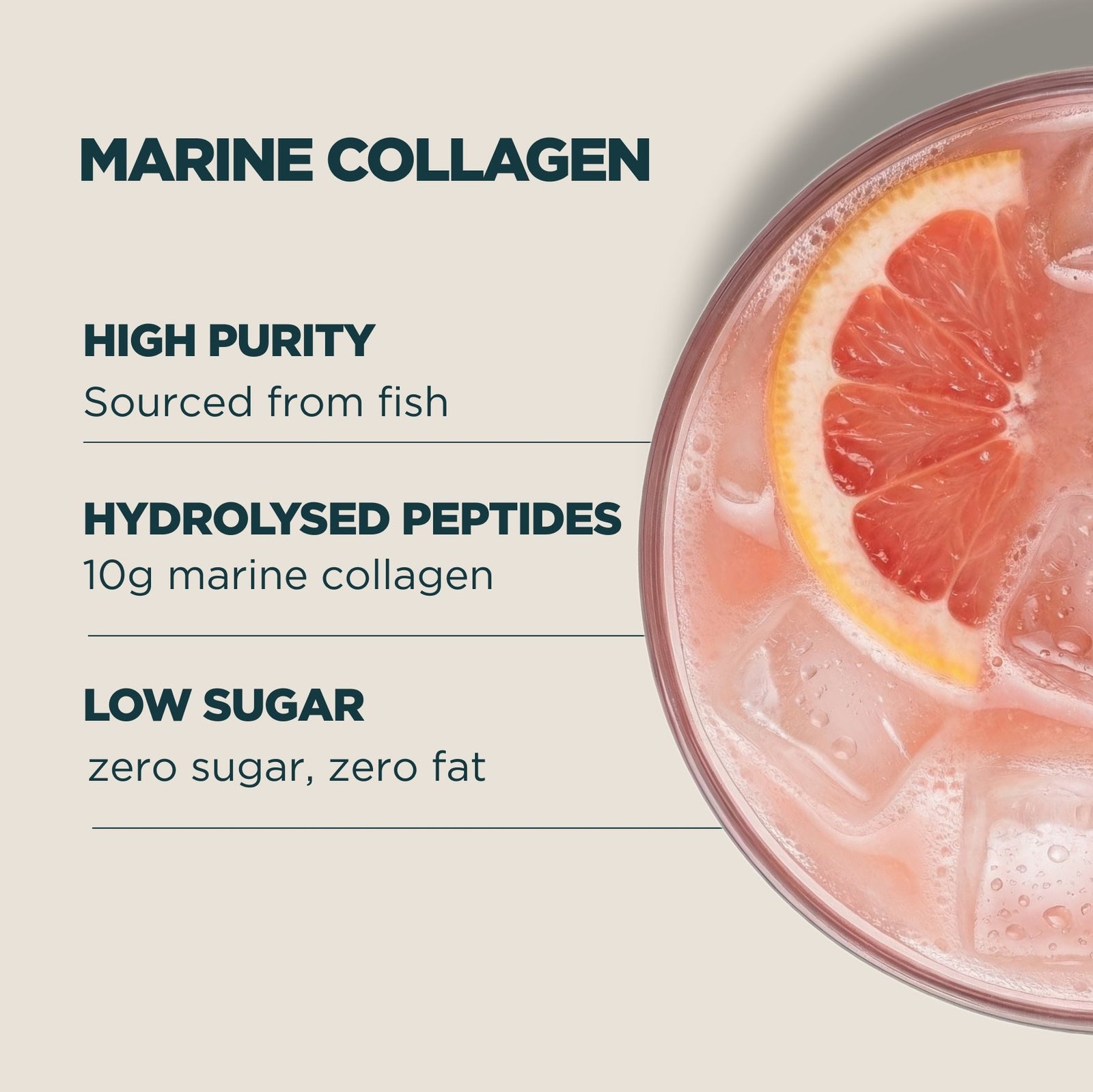 Myprotein Marine Collagen - 360G, 30servings - Pink Grapefruit