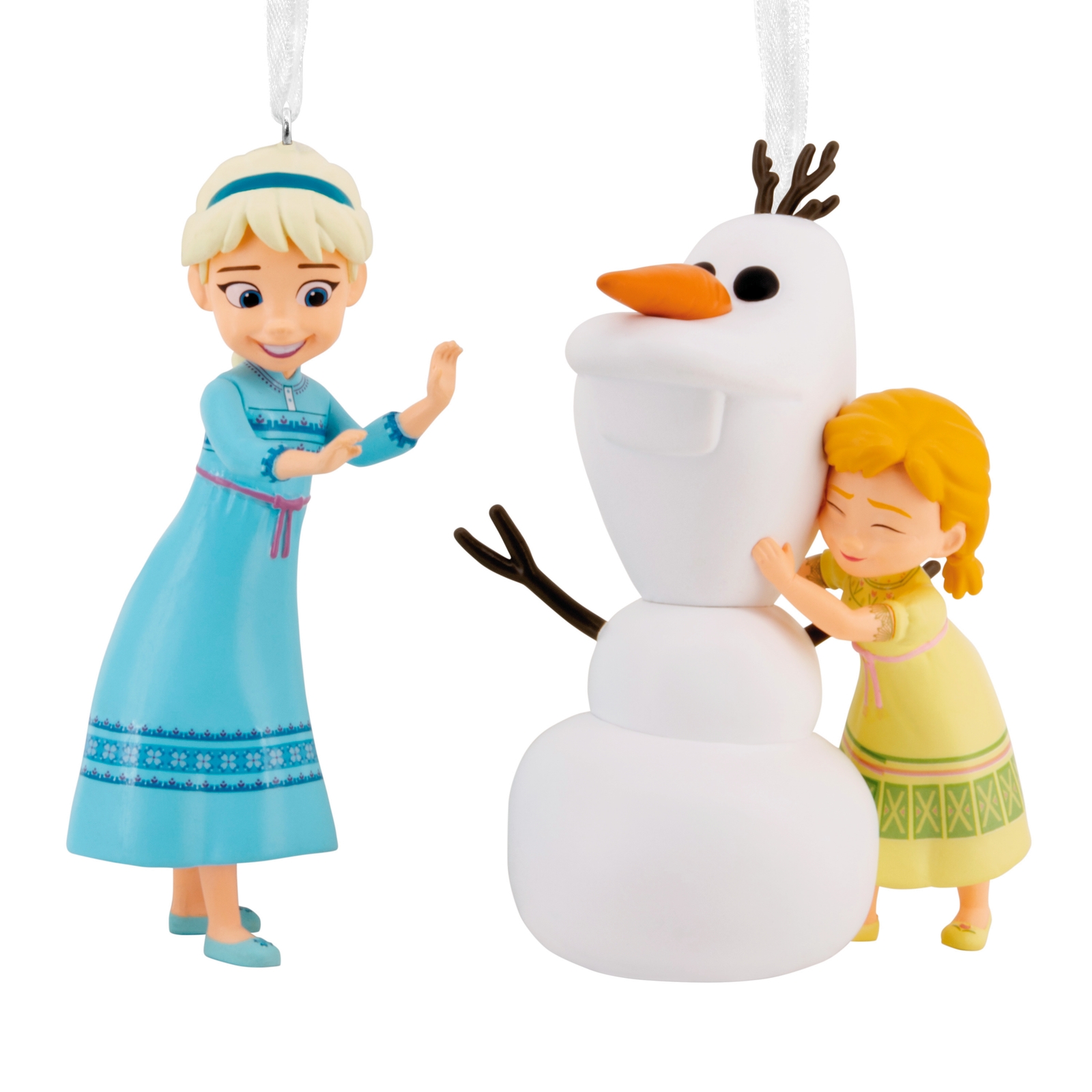 Hallmark Figural Frozen Elsa & Anna Tree Ornament