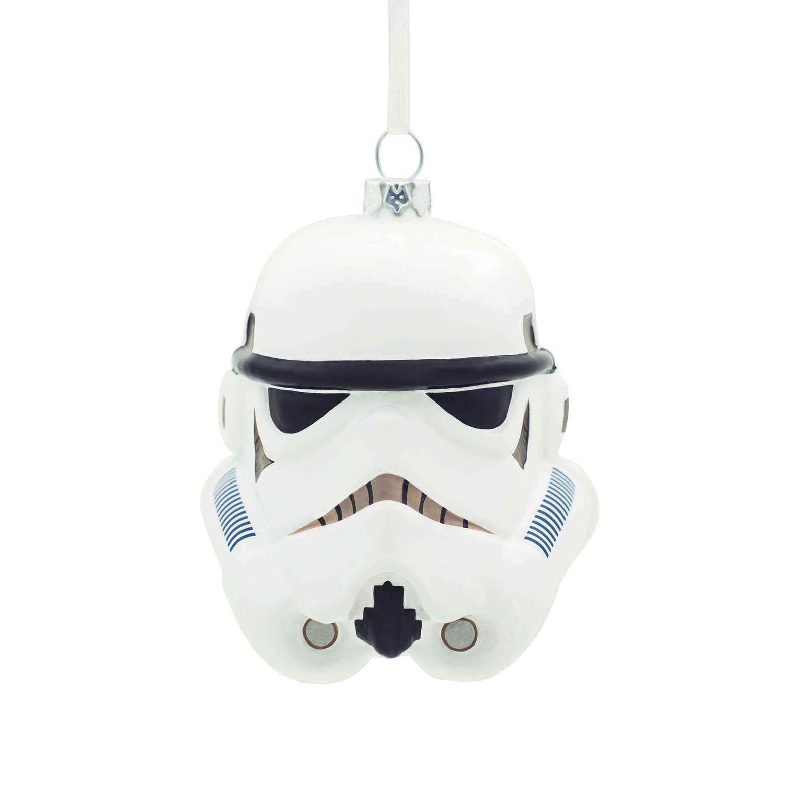 Hallmark Star Wars Glass Ornament - Stormtrooper Helmet