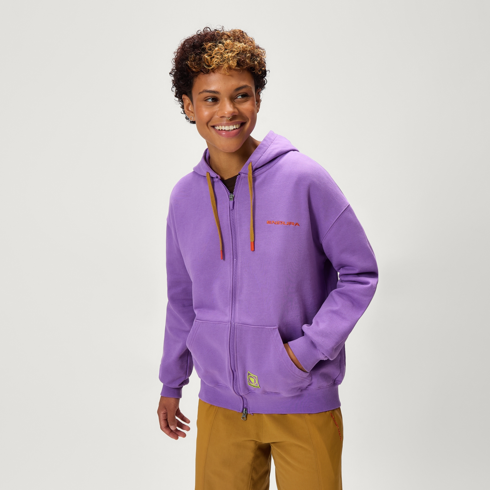 Endura Unisex Forty1Thirty Hoodie - Thistle | Extra 10% off first order.