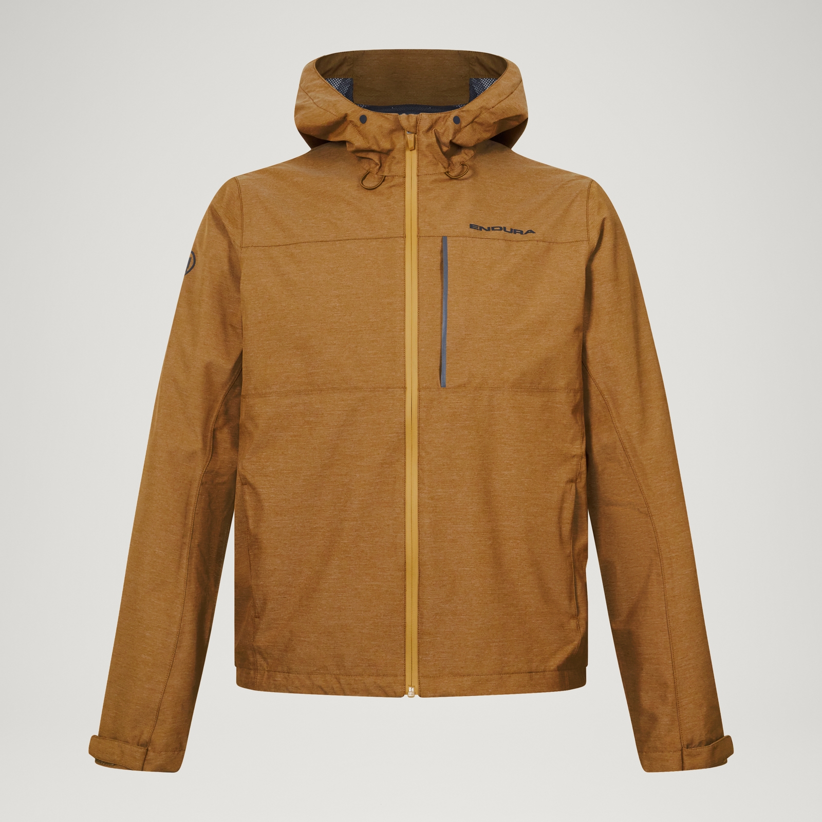 Endura Men's Hummvee Waterproof Hooded Jacket - Bronze | Extra 10% off first order.