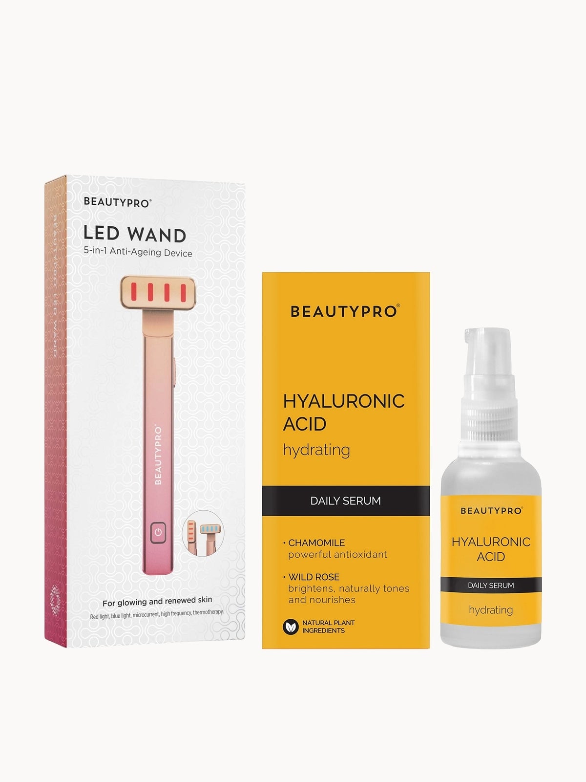BEAUTYPRO LED Wand + Serum Bundle