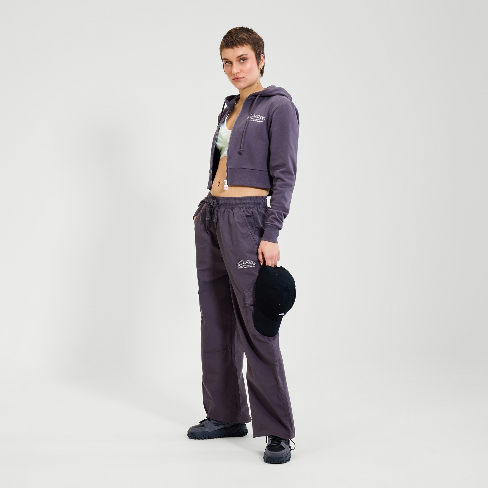 Image of Women's Zermatt FZ Hoodie Dark Grey