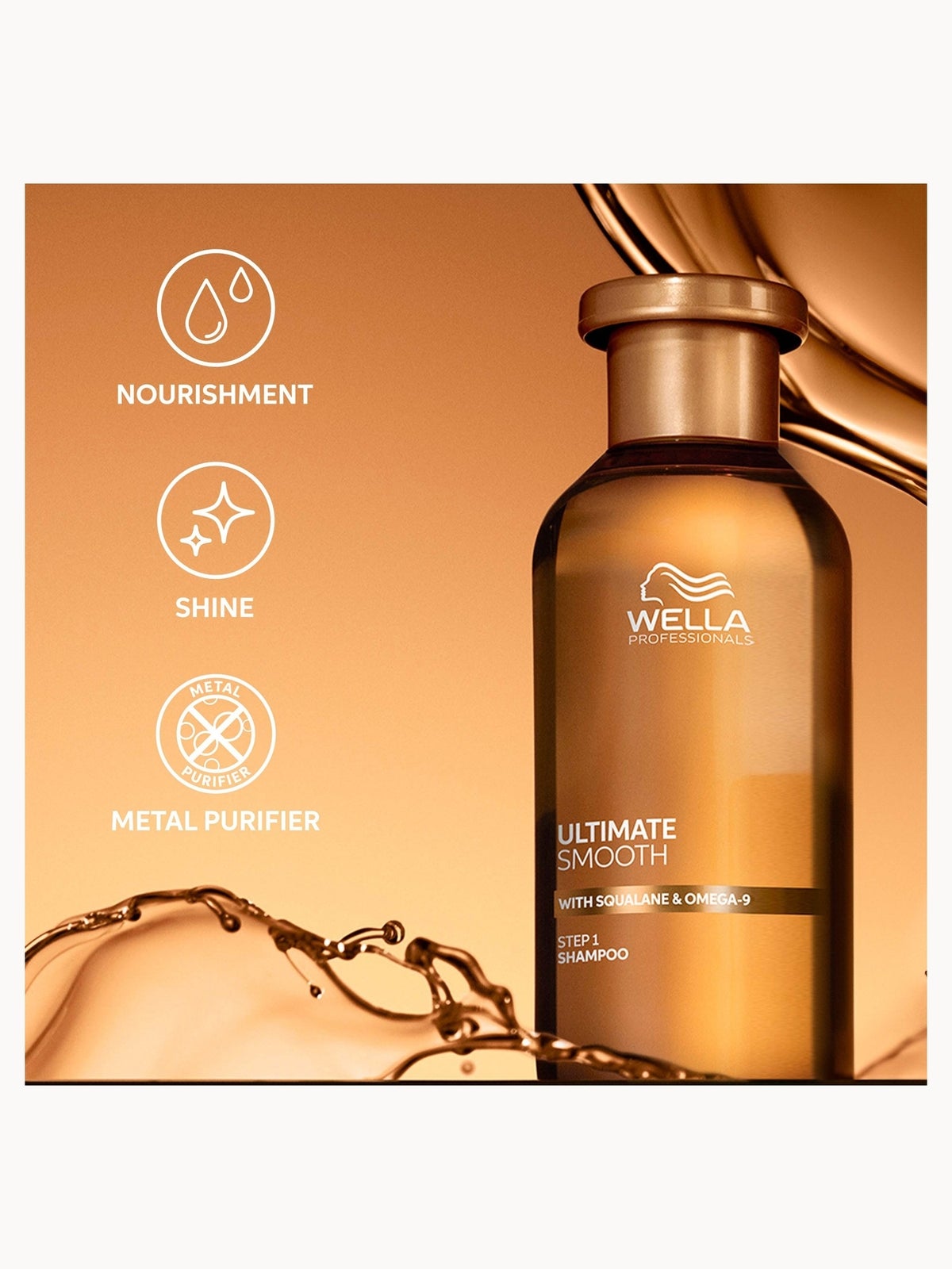 Wella Professionals Ultimate Smooth Shampoo and Conditioner Bundle 2