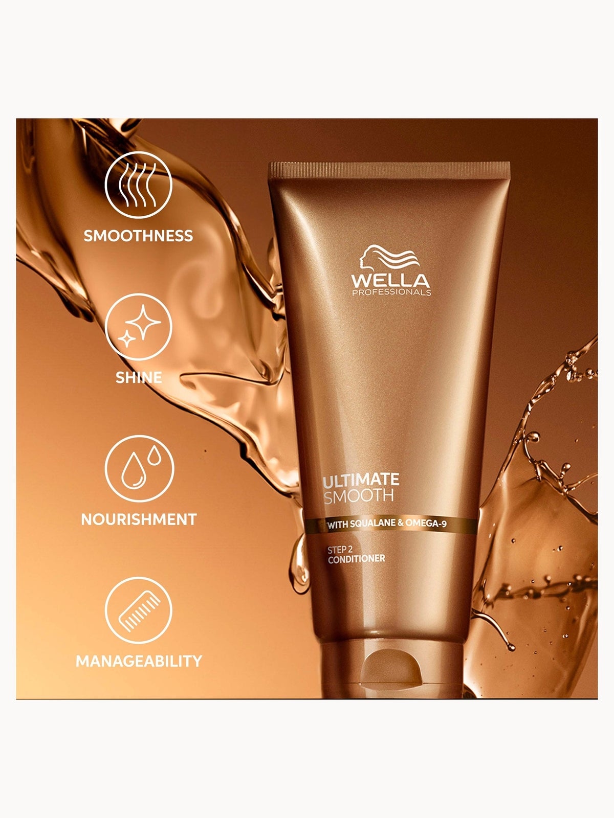 Wella Professionals Ultimate Smooth Shampoo and Conditioner Bundle 3
