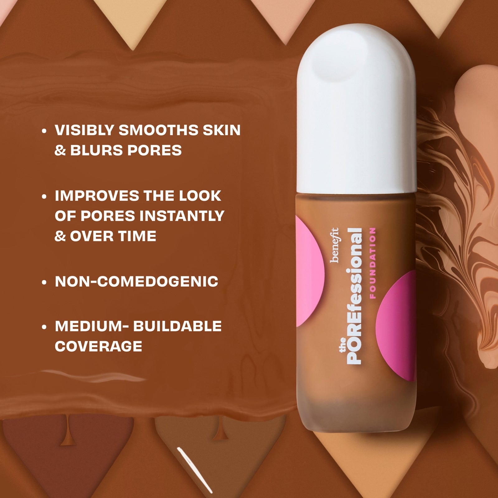 benefit The Porefessional Smoothing & Blurring Matte Foundation 30ml (Various Shades) - 15N Incredible Foundation 4