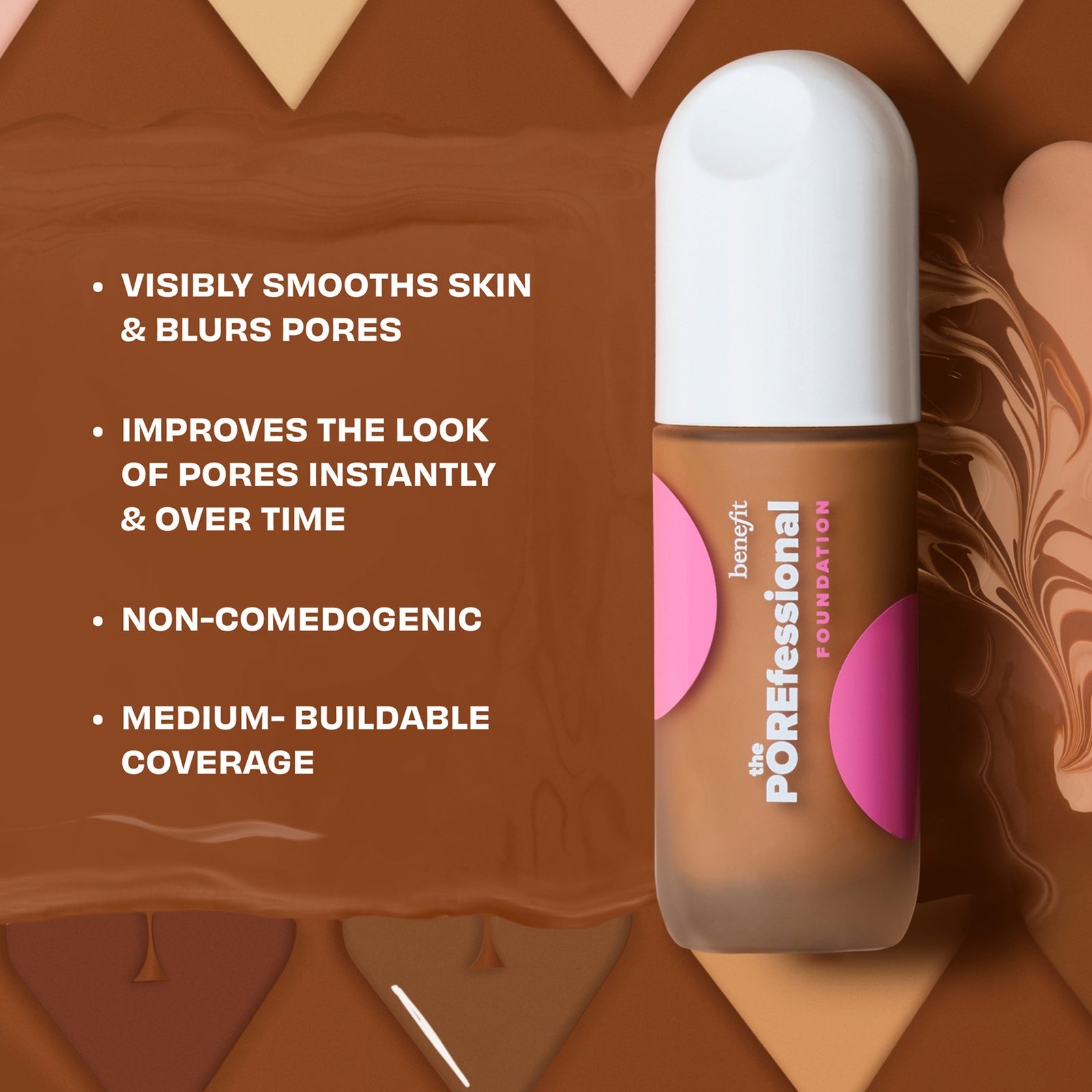 benefit The Porefessional Smoothing & Blurring Matte Foundation 30ml (Various Shades) - 34C Legendary Foundation 4
