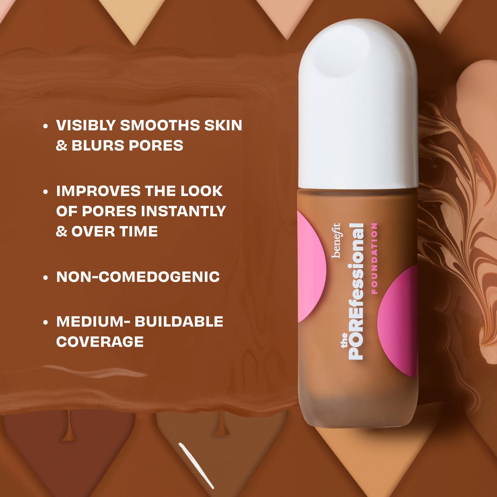 benefit The Porefessional Smoothing & Blurring Matte Foundation 30ml (Various Shades) - 29W Driven Foundation 4