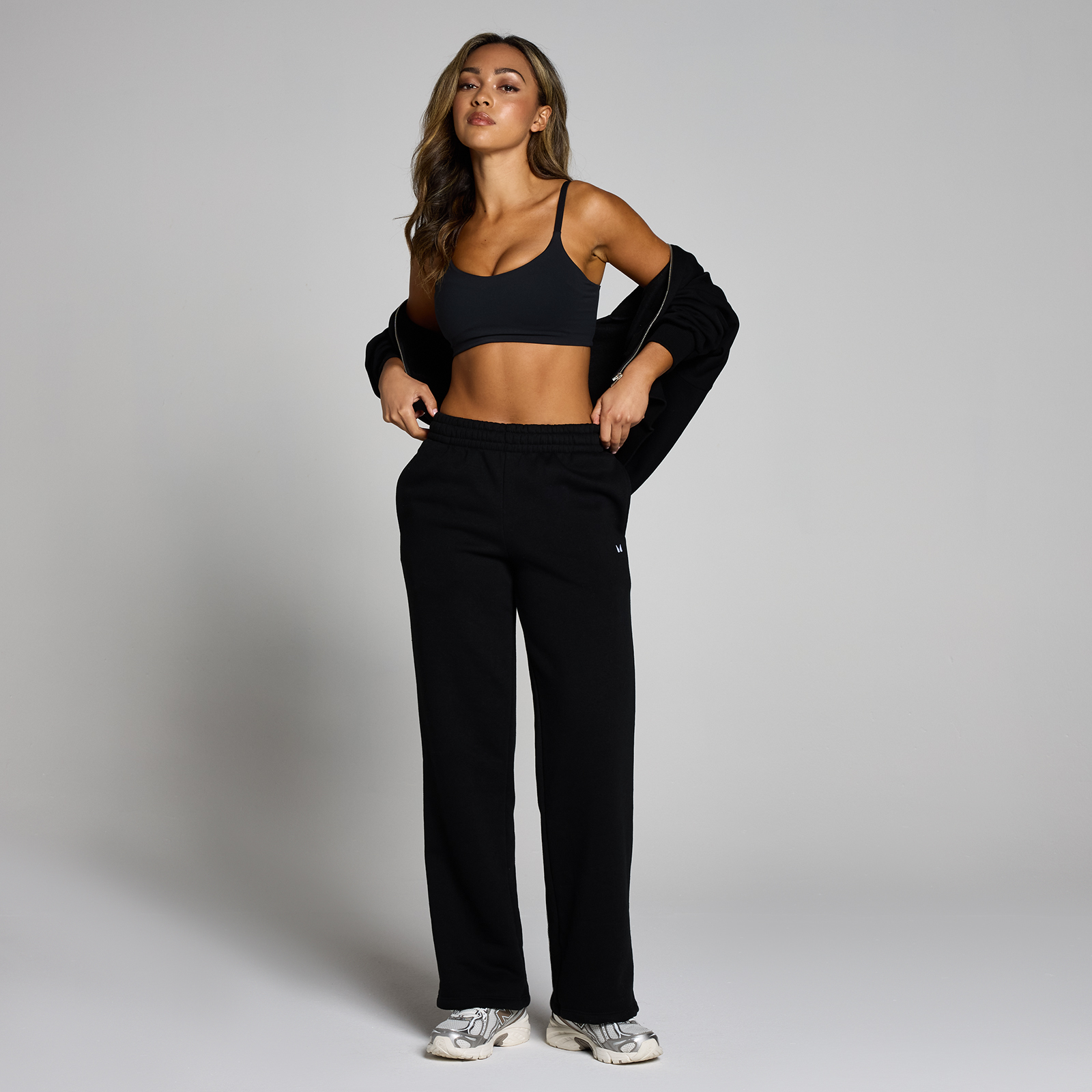 Thumbnail - MP Damen Basics Gerade Jogginghose - Schwarz - M