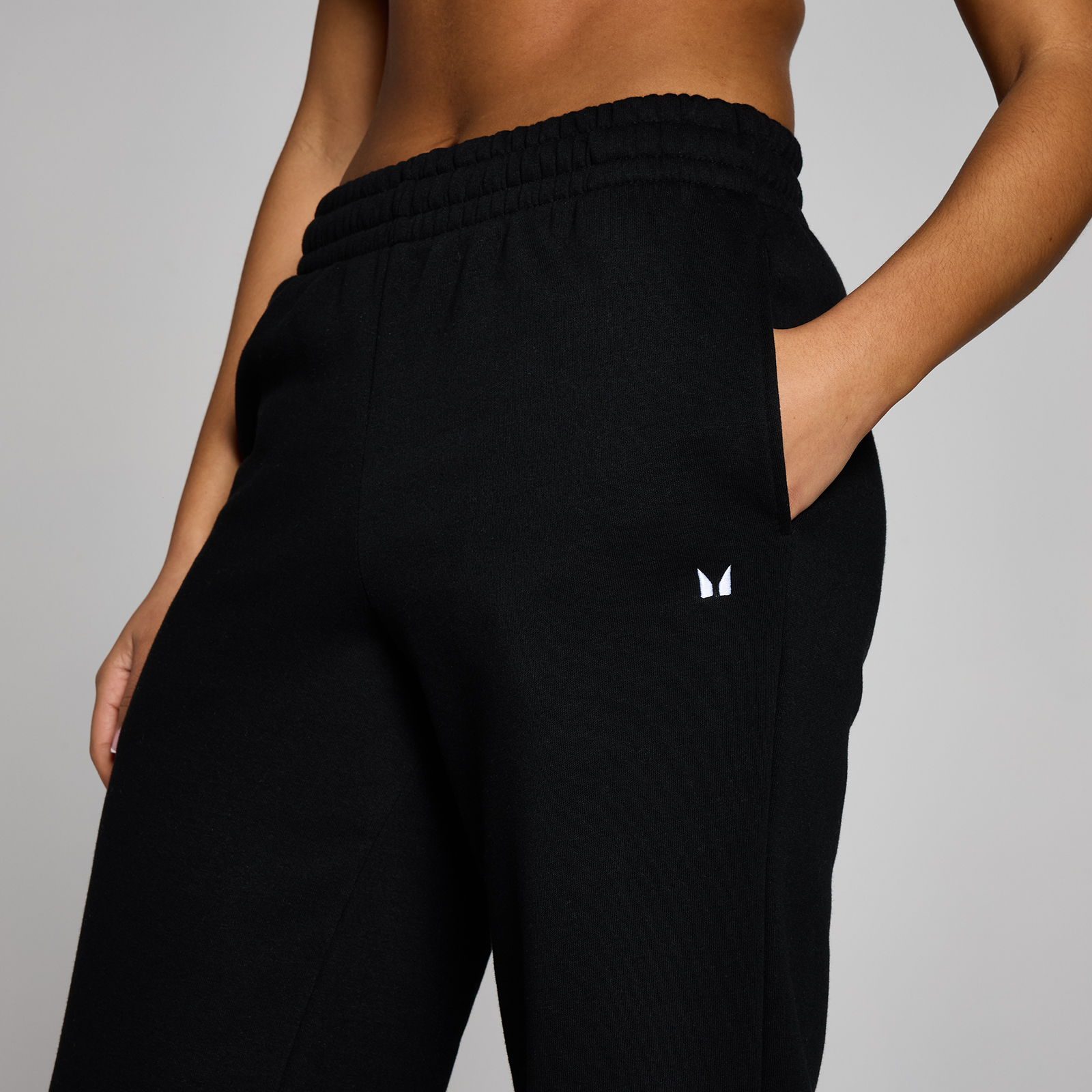 Thumbnail - MP Damen Basics Gerade Jogginghose - Schwarz - M