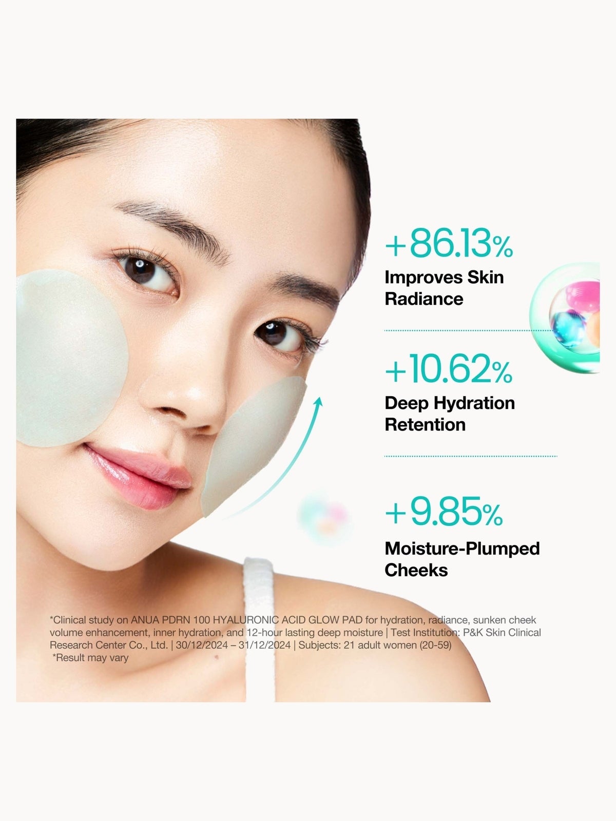 Anua PDRN 100 Hyaluronic Acid Glow Pad 180ml 4