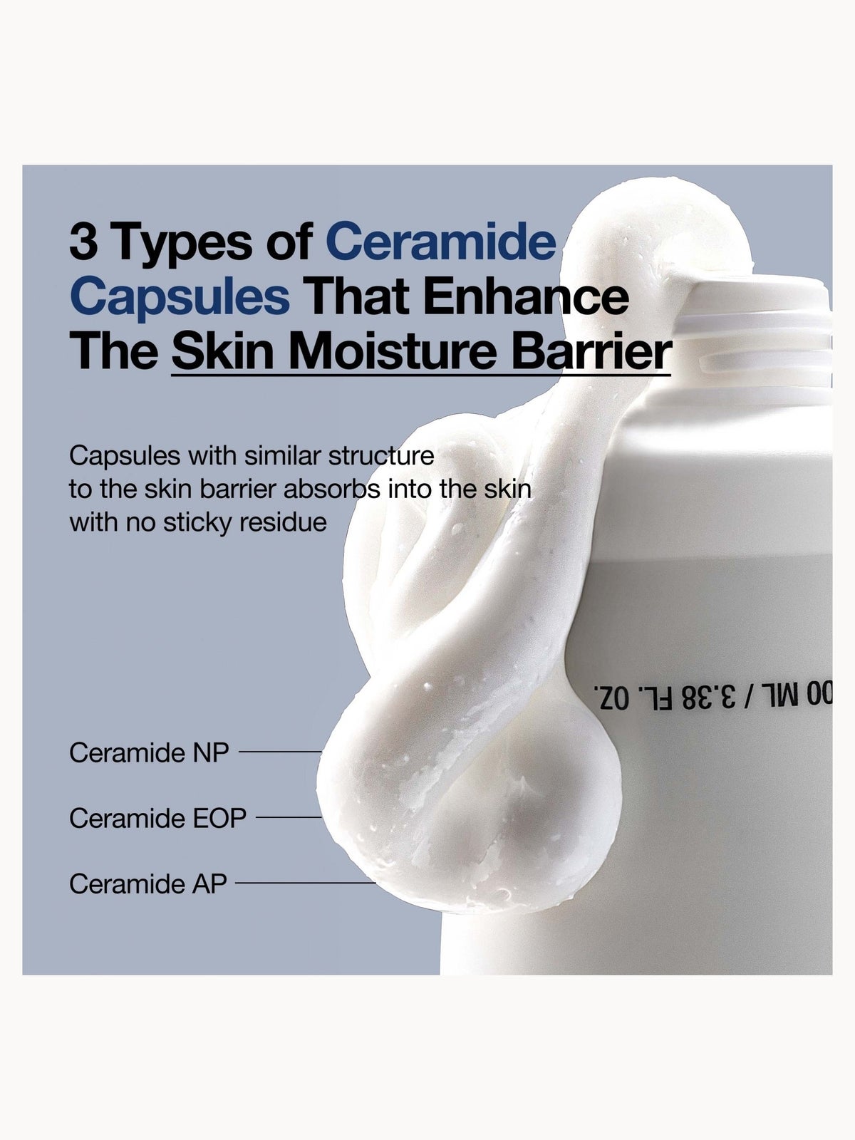 Anua 3 Ceramide Panthenol Moisture Barrier Cream 100ml 4