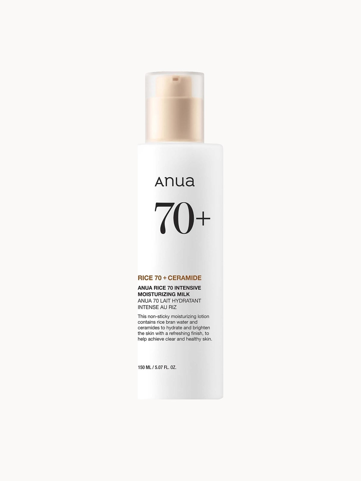 Anua Rice 70 Intensive Moisturising Milk 150ml