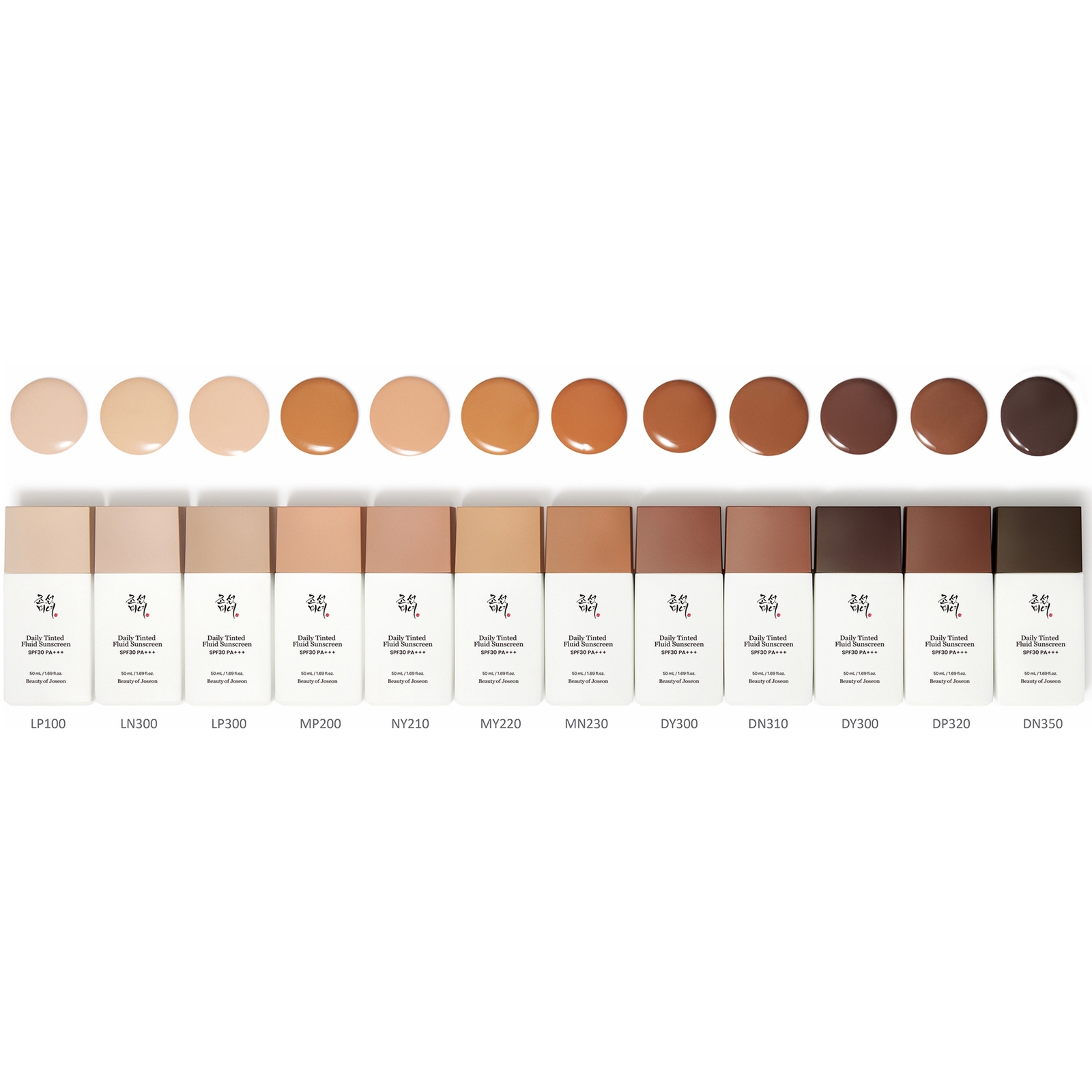 Thumbnail - Beauty Of Joseon Daily Tinted Fluid Sunscreen SPF30 PA+++ 50ml (Various Shades) - DN350