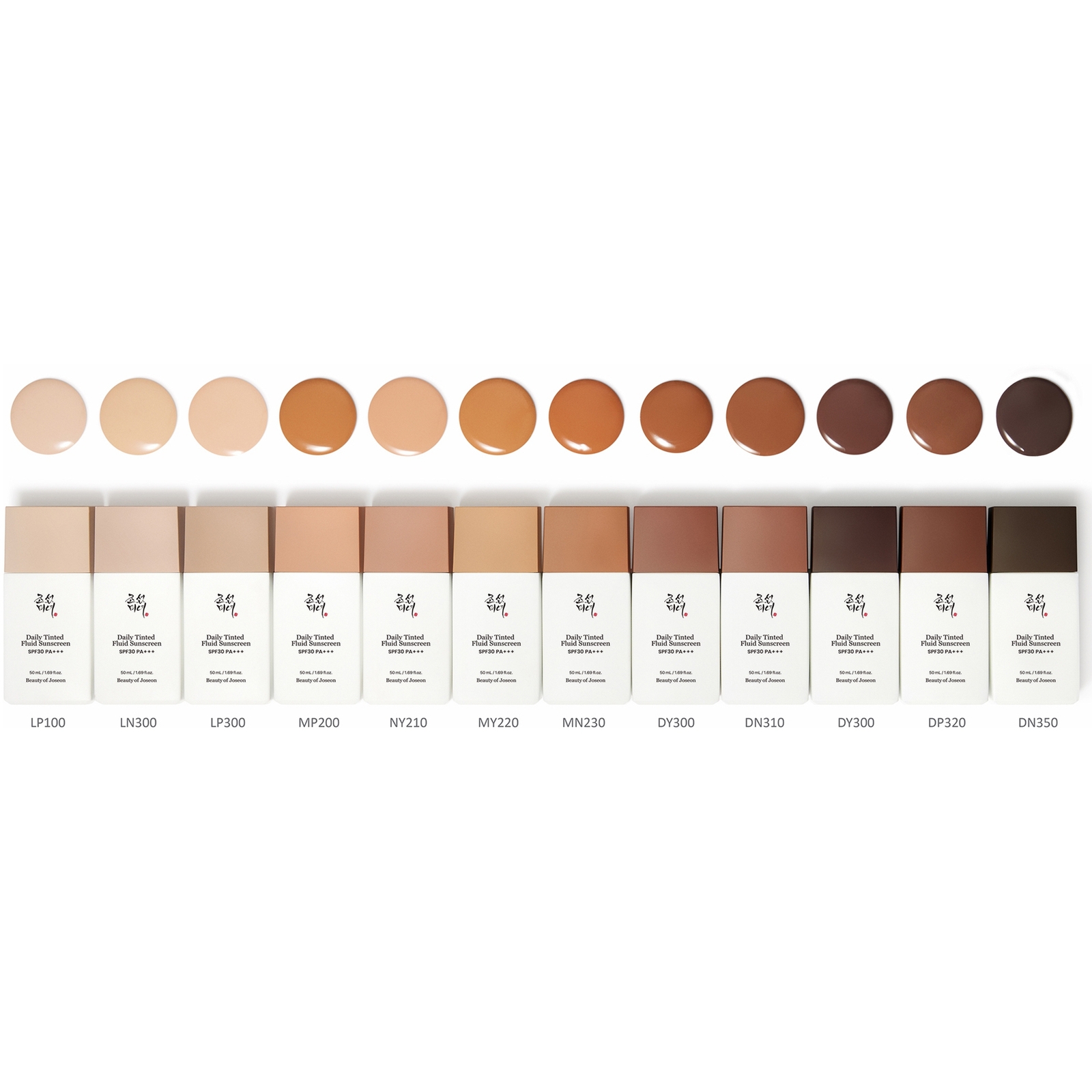 Thumbnail - Beauty Of Joseon Daily Tinted Fluid Sunscreen SPF30 PA+++ 50ml (Various Shades) - LN110