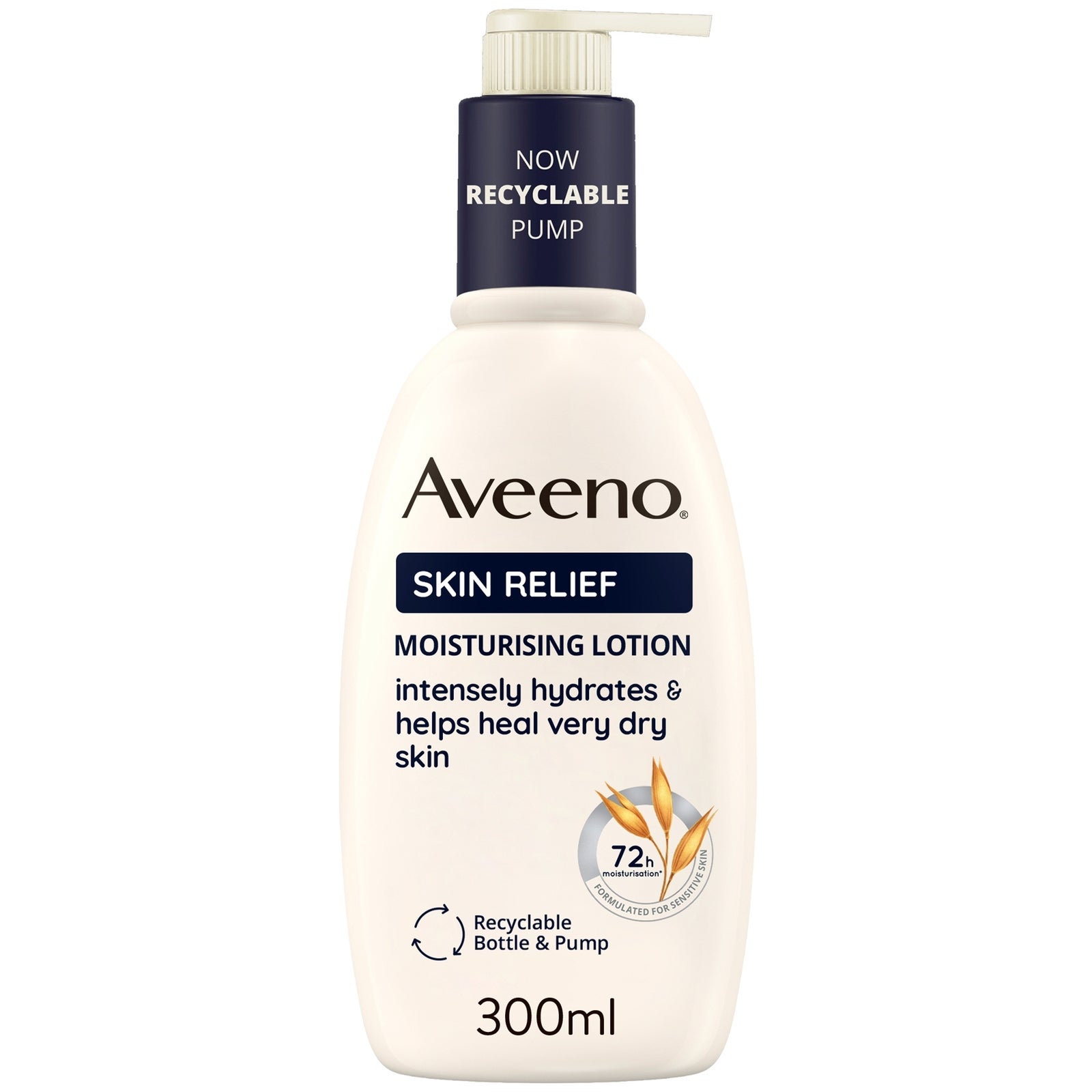 Aveeno Skin Relief Lotion Duo for Intense Hydration 600ml Mega Bundle 2