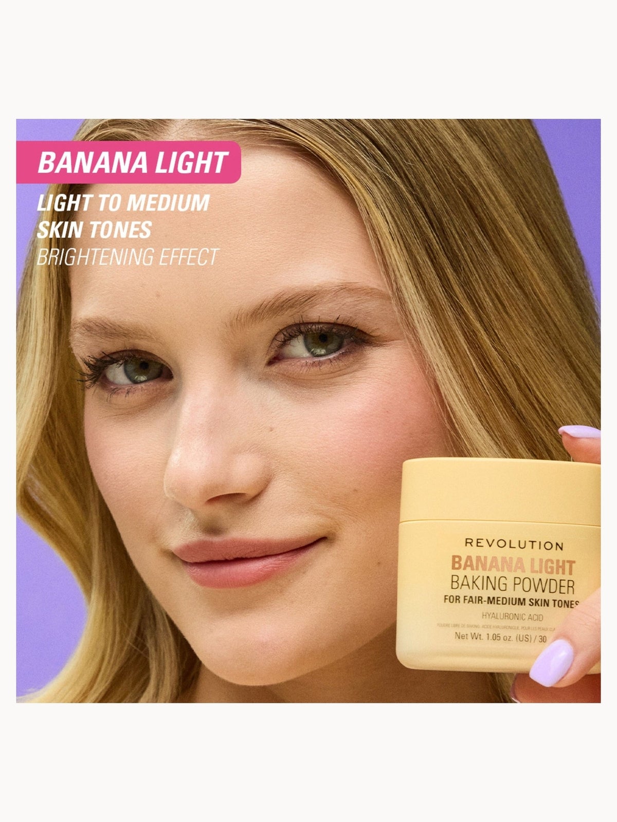 Revolution Loose Baking Powder (Various Shades) - Banana Light 4