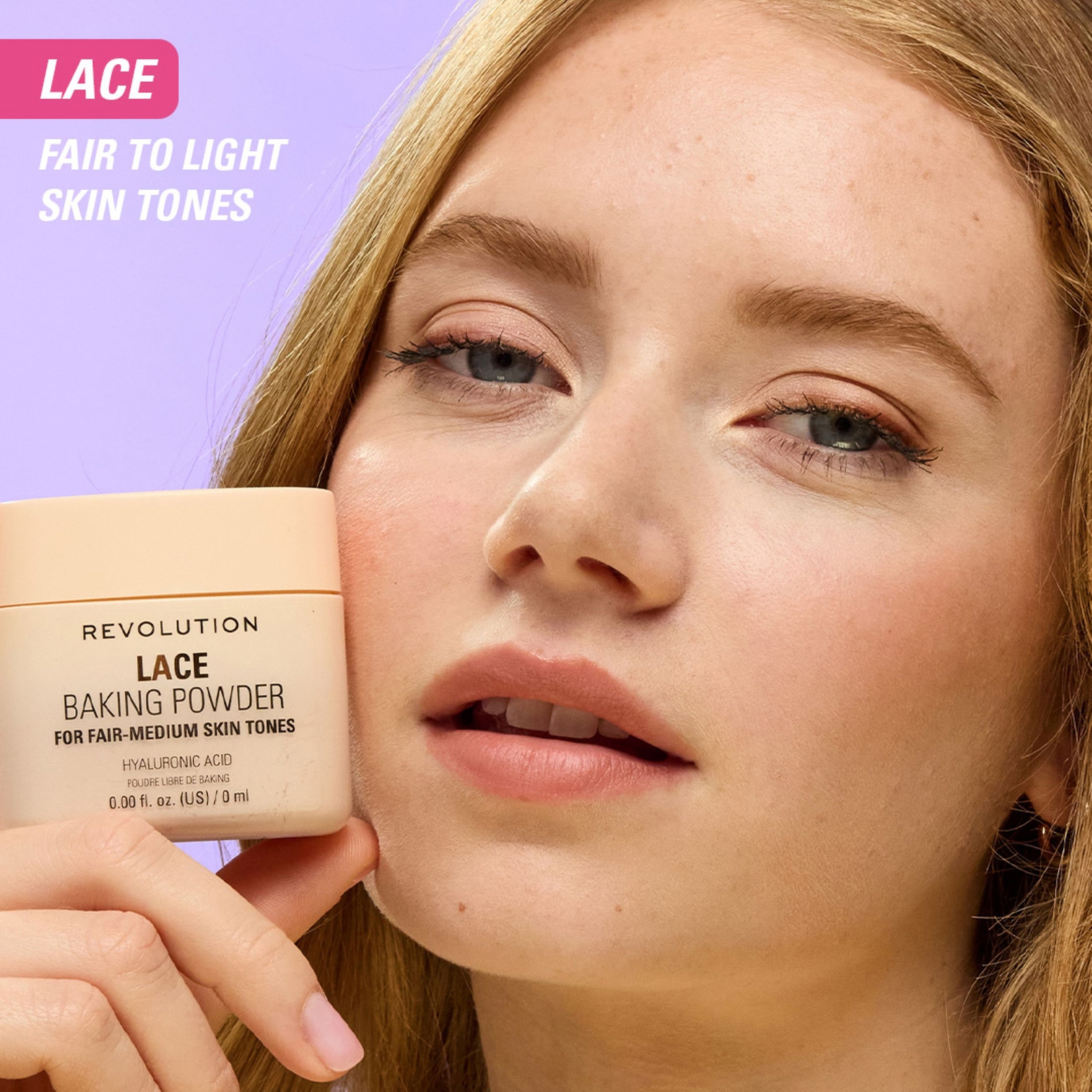 Thumbnail - Revolution Loose Baking Powder (Various Shades) - Lace